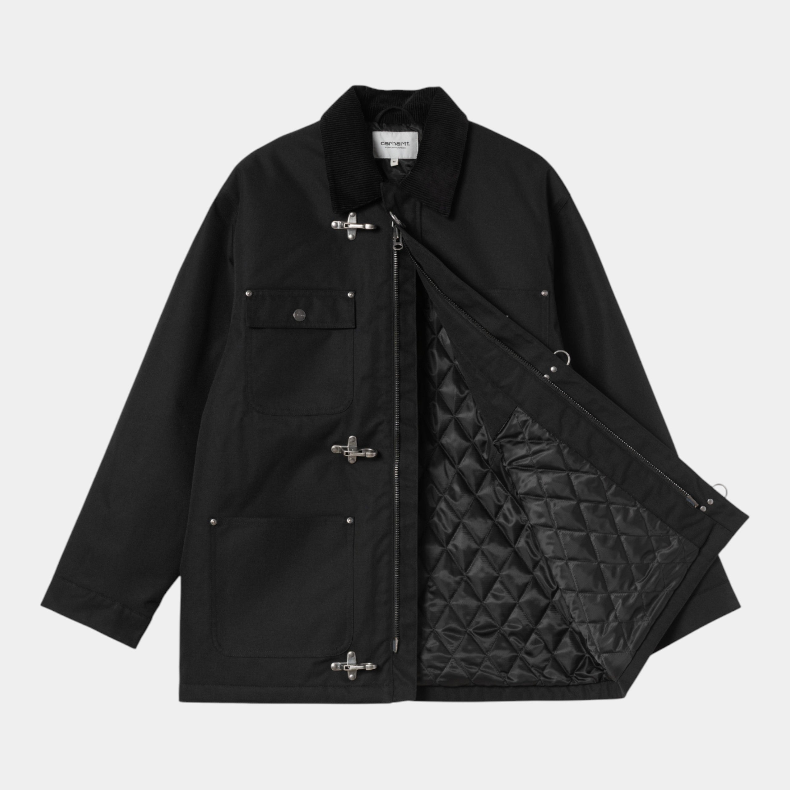 CARHARTT WIP - Carhartt Wip Giubbino Adair - Nero/8 - Hubert Humangoods