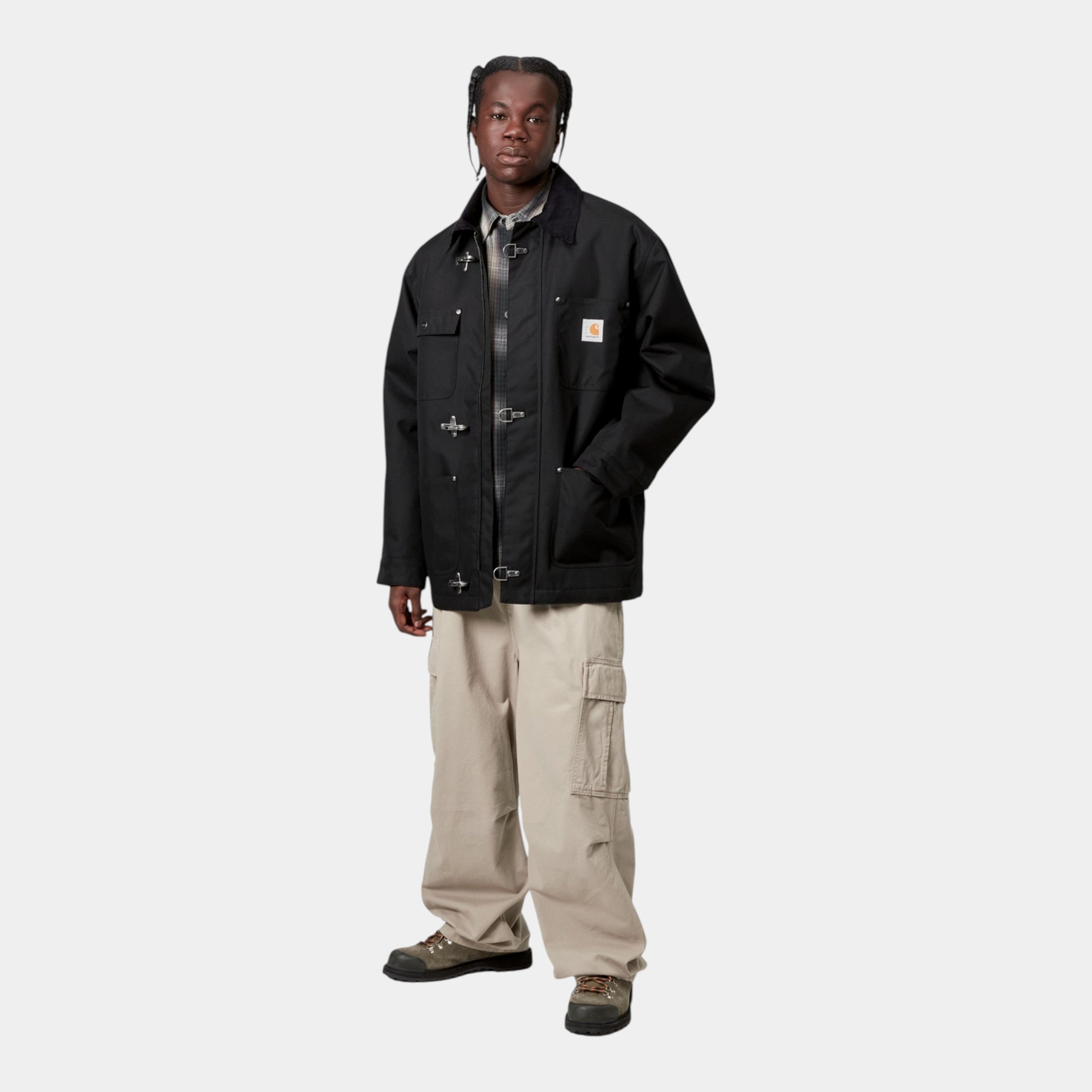 CARHARTT WIP - Carhartt Wip Giubbino Adair - Nero/6 - Hubert Humangoods