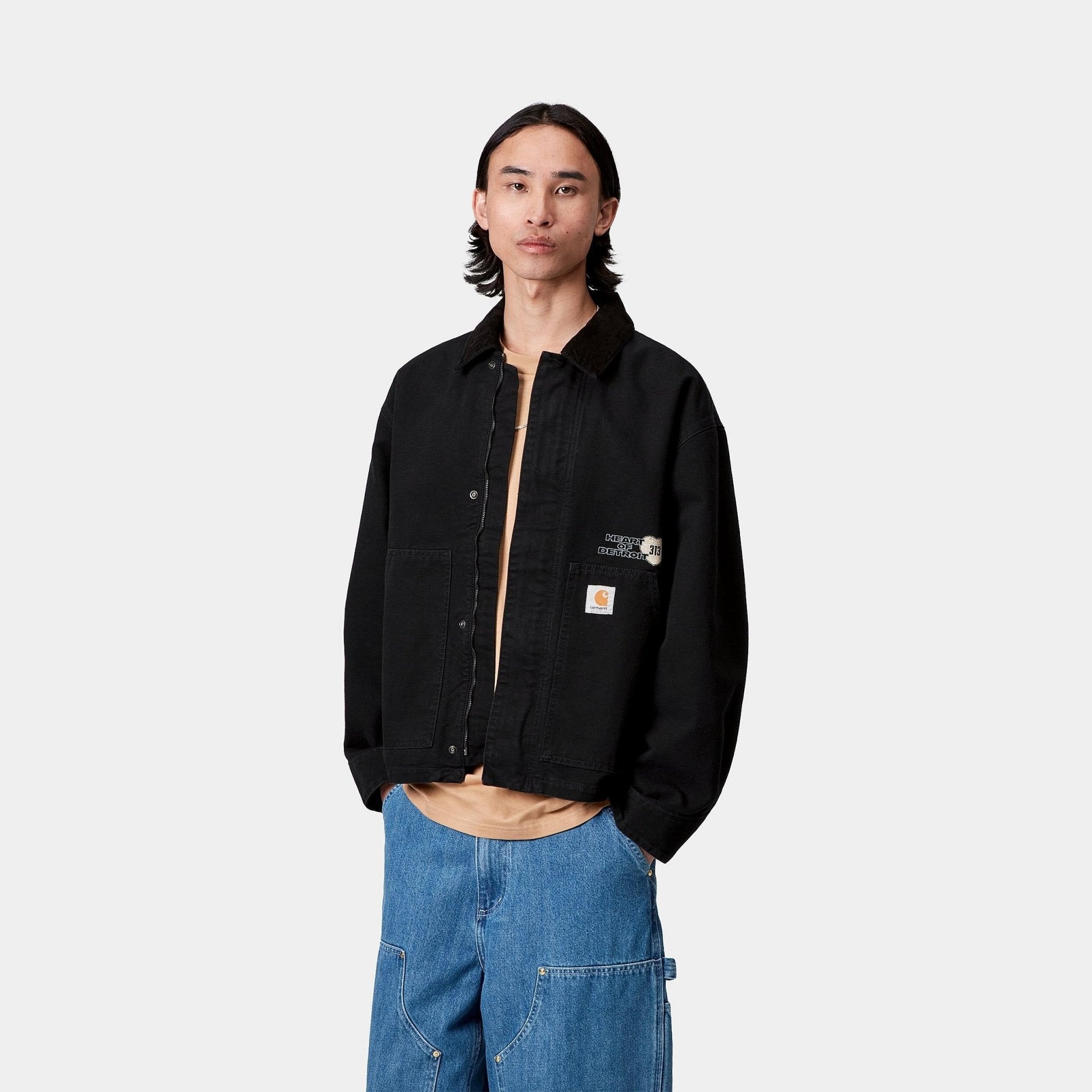 CARHARTT WIP Carhartt Wip Giubbino Arcan Graphic - Nero - Hubert Humangoods