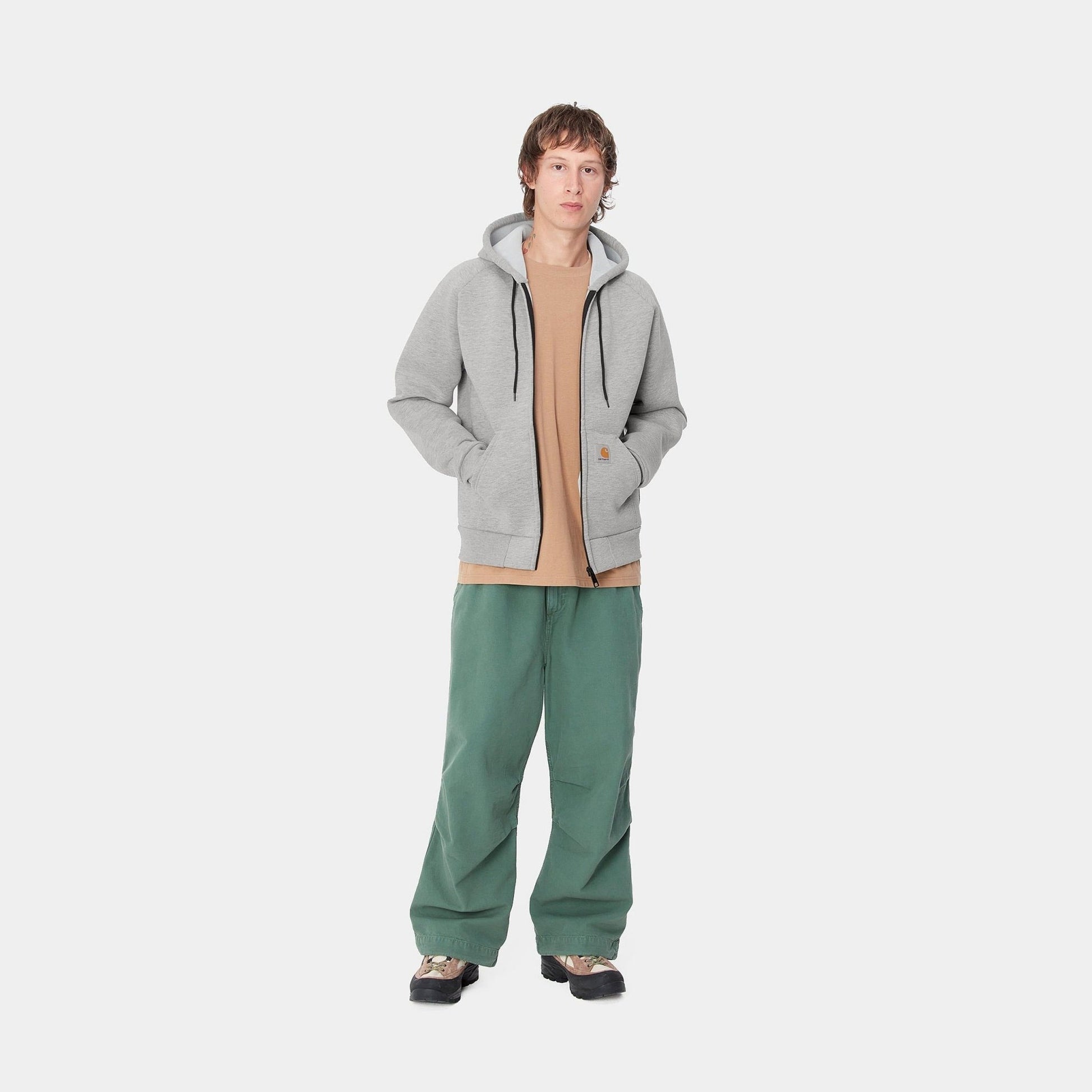 CARHARTT WIP Carhartt Wip Giubbino Car - Lux - Grigio - Hubert Humangoods