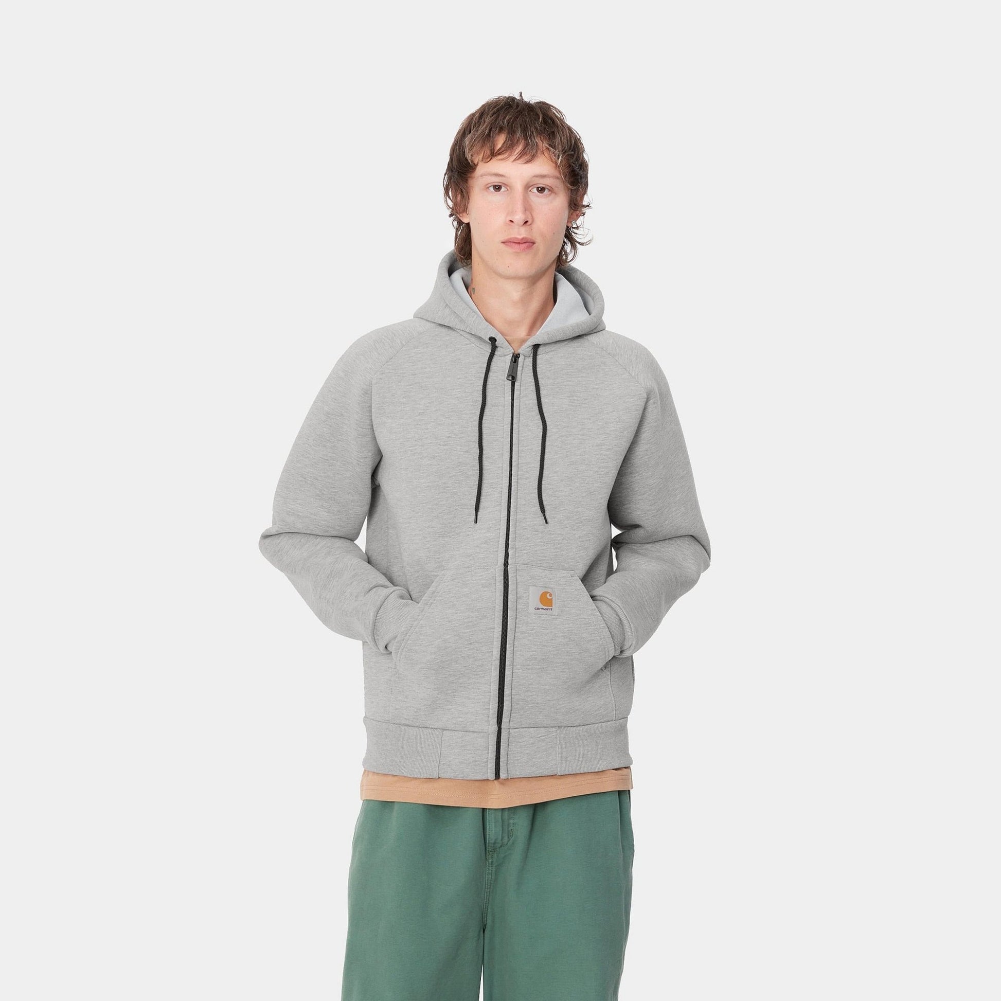 CARHARTT WIP Carhartt Wip Giubbino Car - Lux - Grigio - Hubert Humangoods