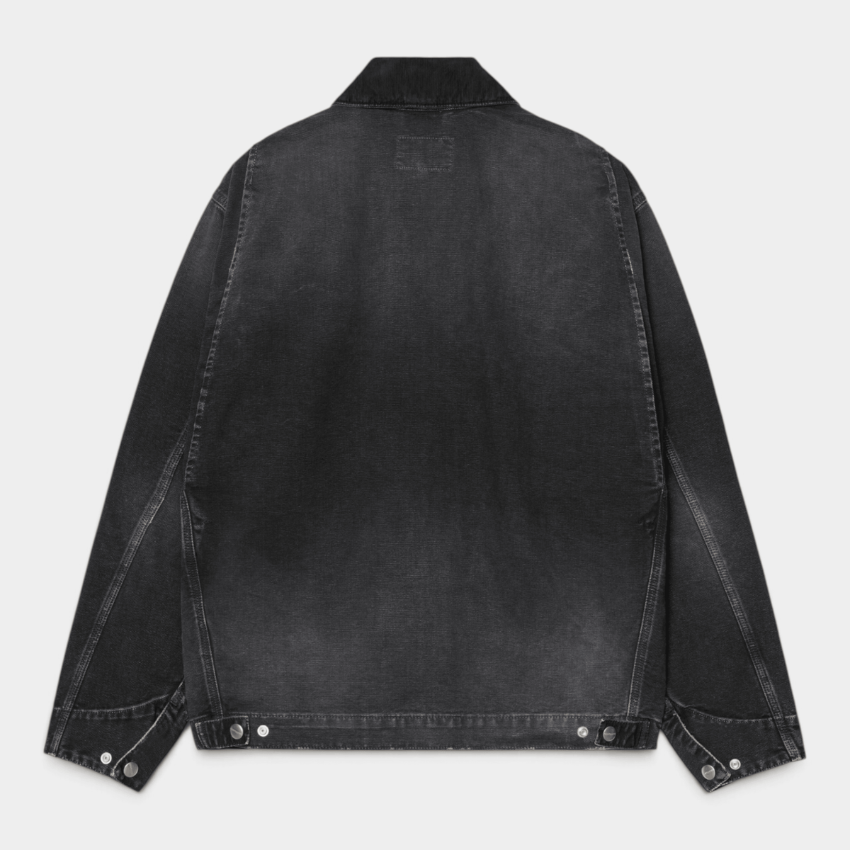 CARHARTT WIP - Carhartt Wip Giubbino Detroit effetto Destroy - Nero lavato/6 - Hubert Humangoods