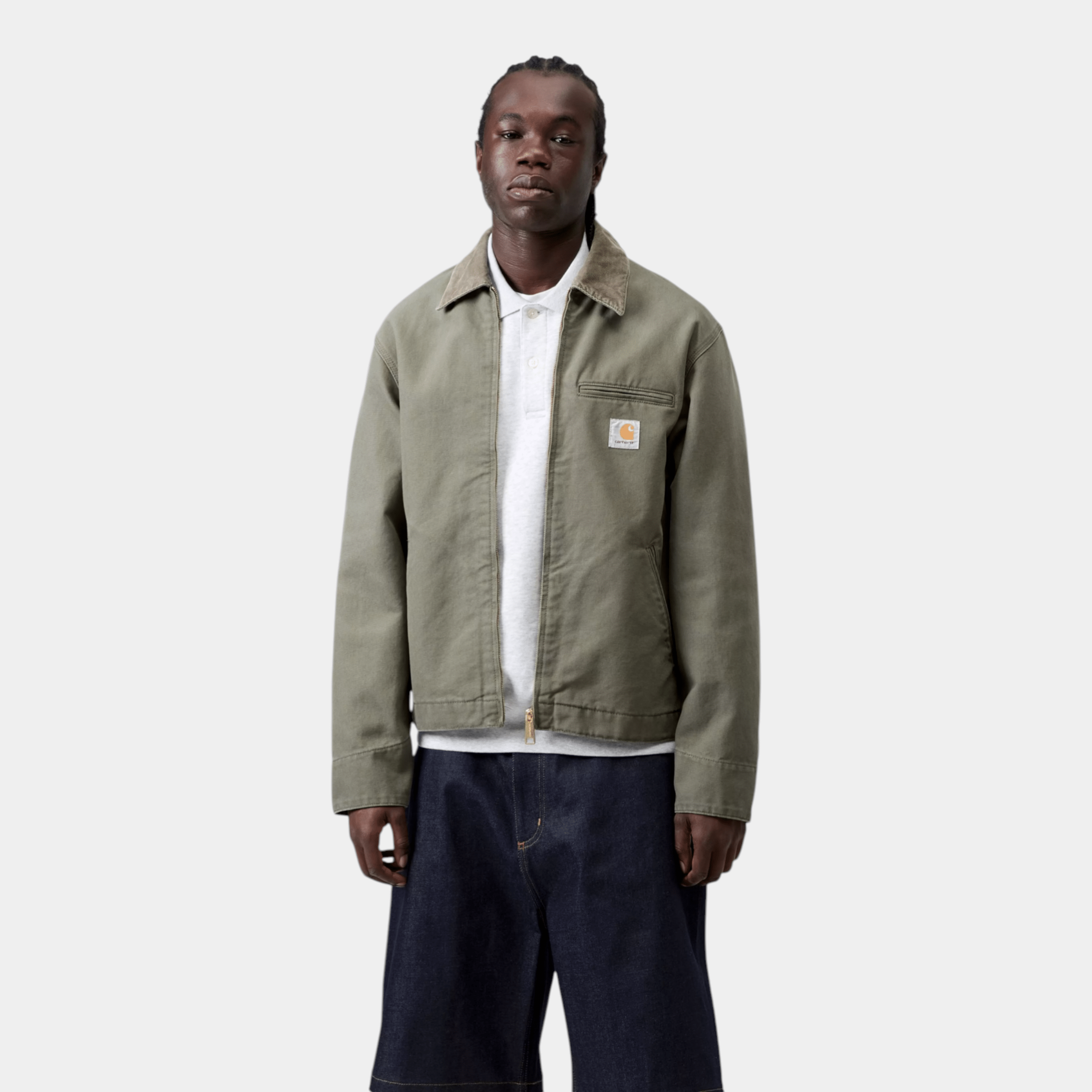 CARHARTT WIP - Carhartt Wip Giubbino Detroit - Verde/2 - Hubert Humangoods