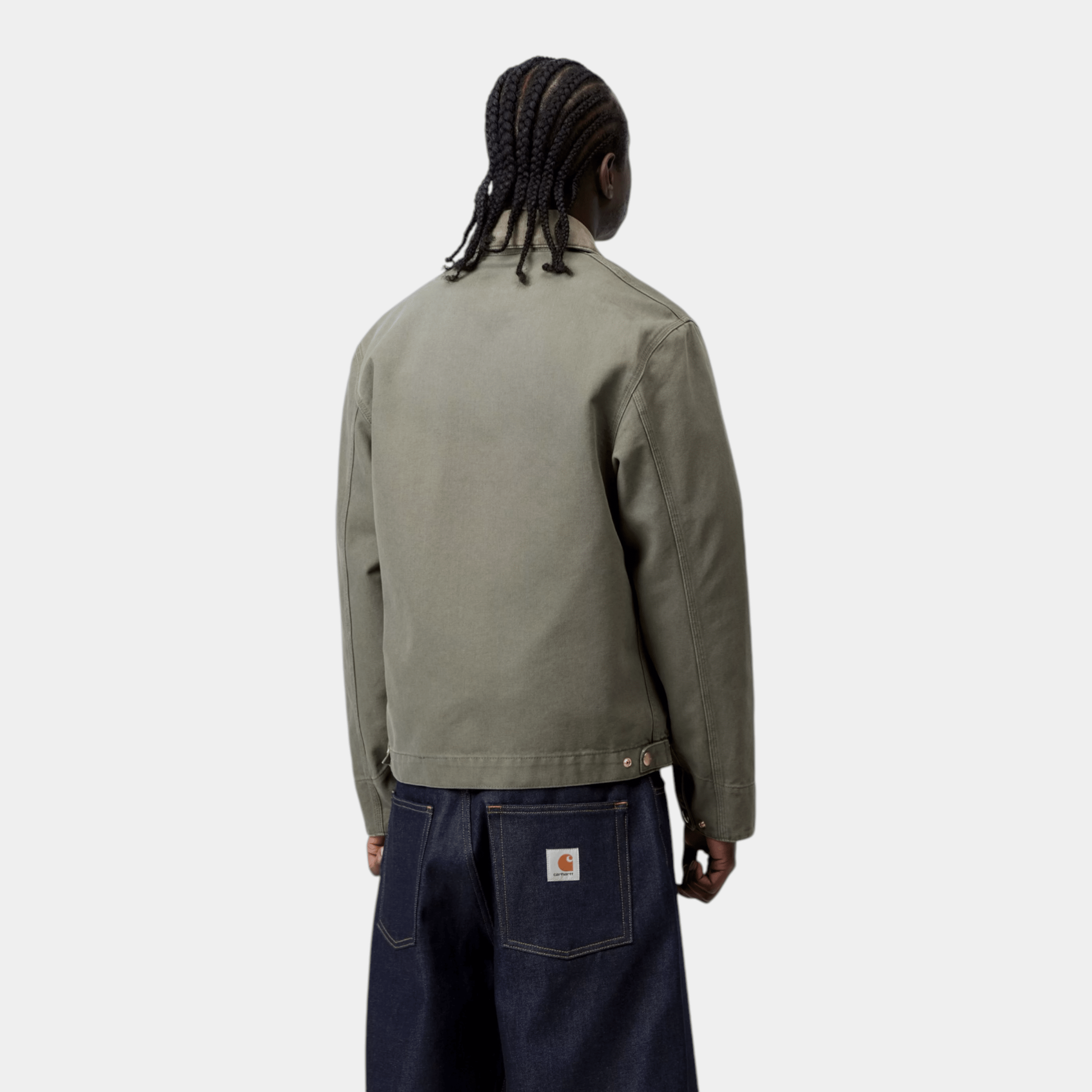 CARHARTT WIP - Carhartt Wip Giubbino Detroit - Verde/3 - Hubert Humangoods