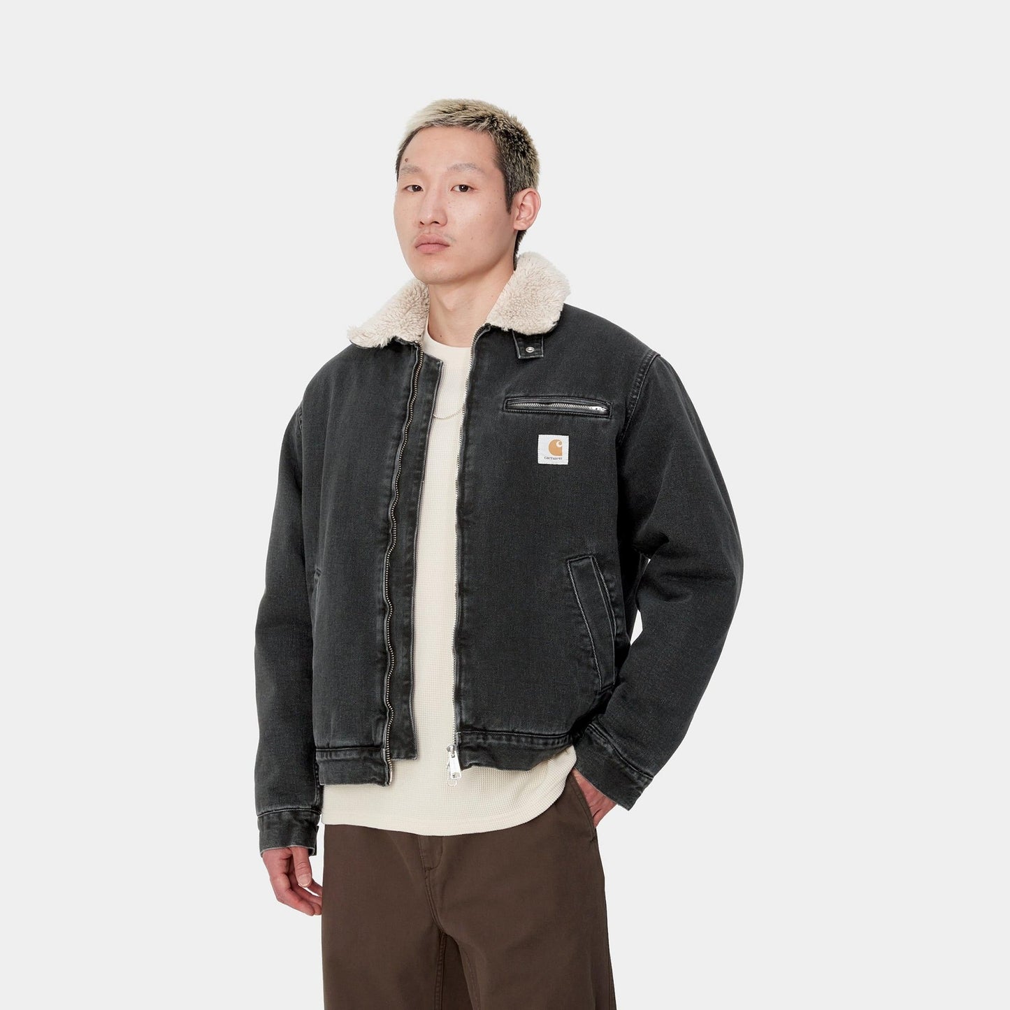 CARHARTT WIP Carhartt Wip Giubbino Herald - Nero - Hubert Humangoods