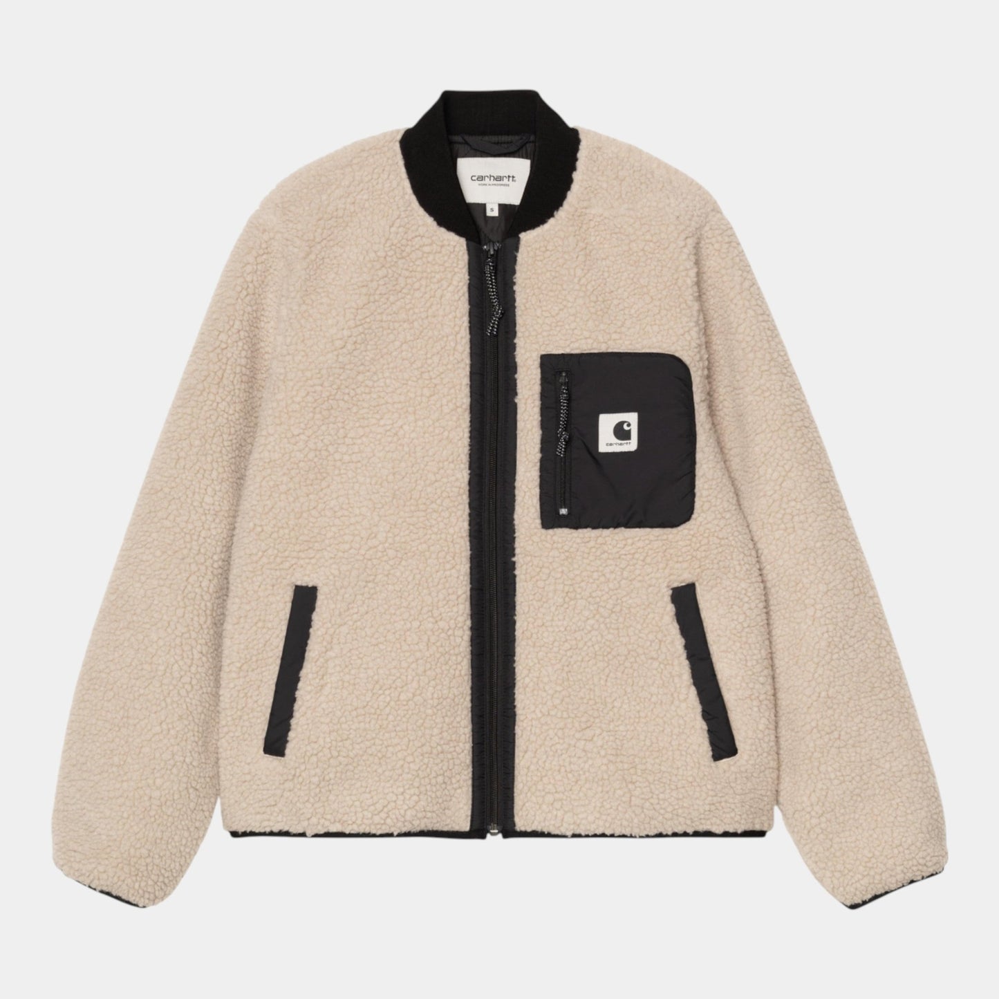 CARHARTT WIP Carhartt Wip Giubbino in Pile - Beige - Hubert Humangoods