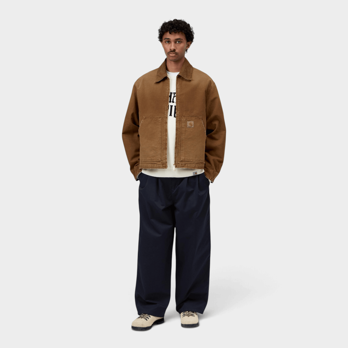 CARHARTT WIP - Carhartt Wip Giubbino OG Arcan sfoderato - Marrone/5 - Hubert Humangoods