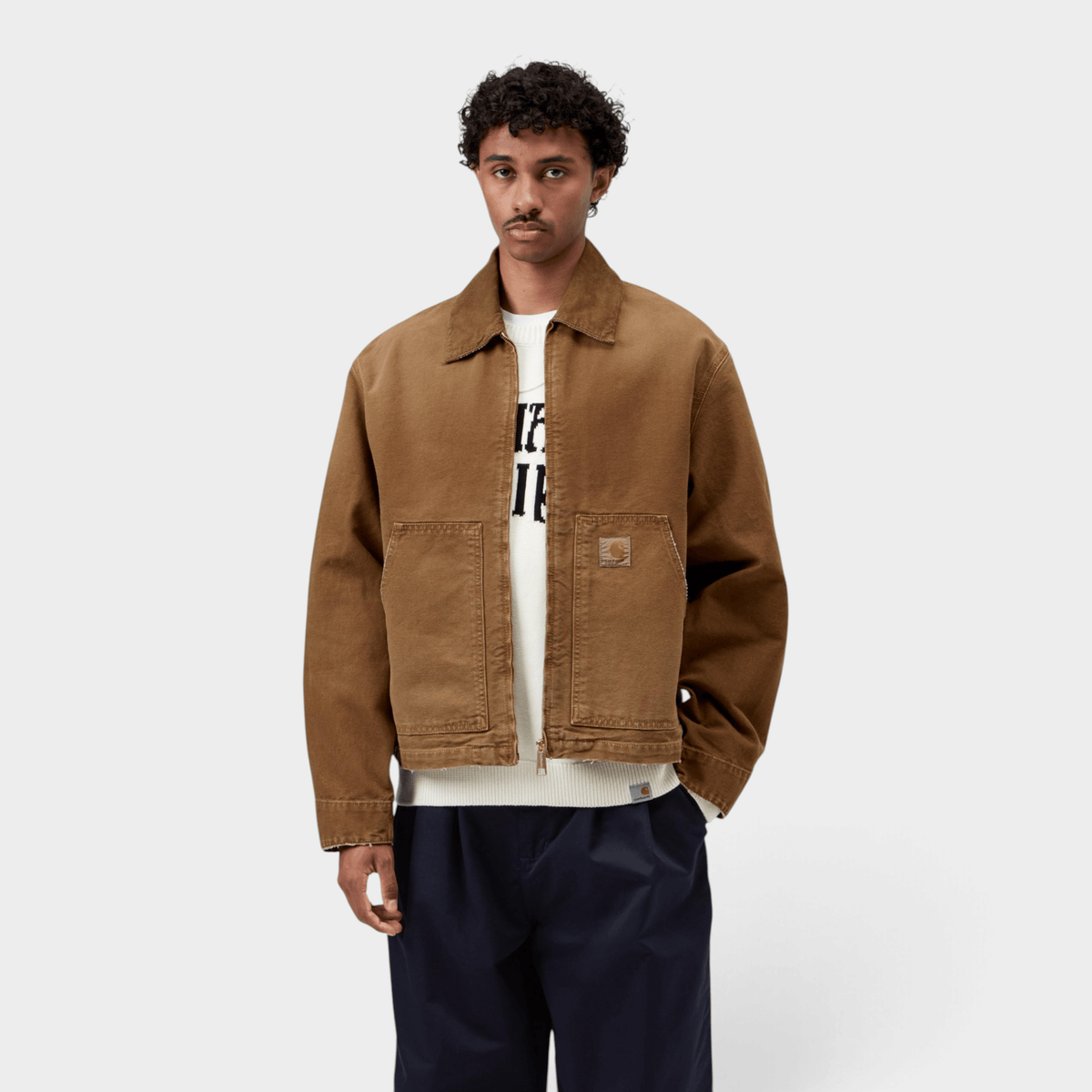 CARHARTT WIP - Carhartt Wip Giubbino OG Arcan sfoderato - Marrone/2 - Hubert Humangoods