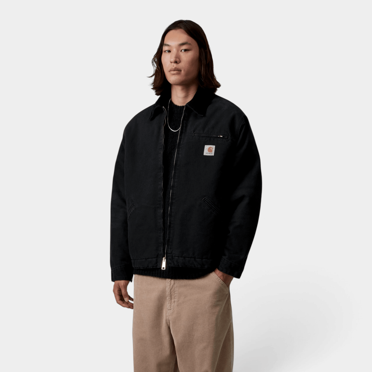 CARHARTT WIP - Carhartt Wip Giubbino OG Detroit imbottito - Nero/2 - Hubert Humangoods