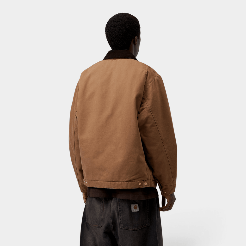 CARHARTT WIP - Carhartt Wip Giubbino OG Detroit imbottito - Tabacco washed/5 - Hubert Humangoods