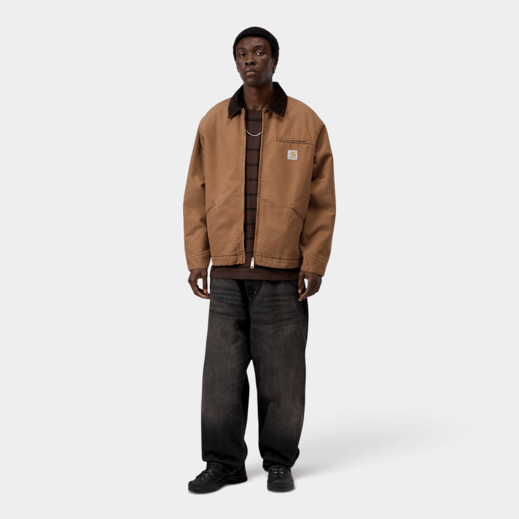 CARHARTT WIP - Carhartt Wip Giubbino OG Detroit imbottito - Tabacco washed/3 - Hubert Humangoods