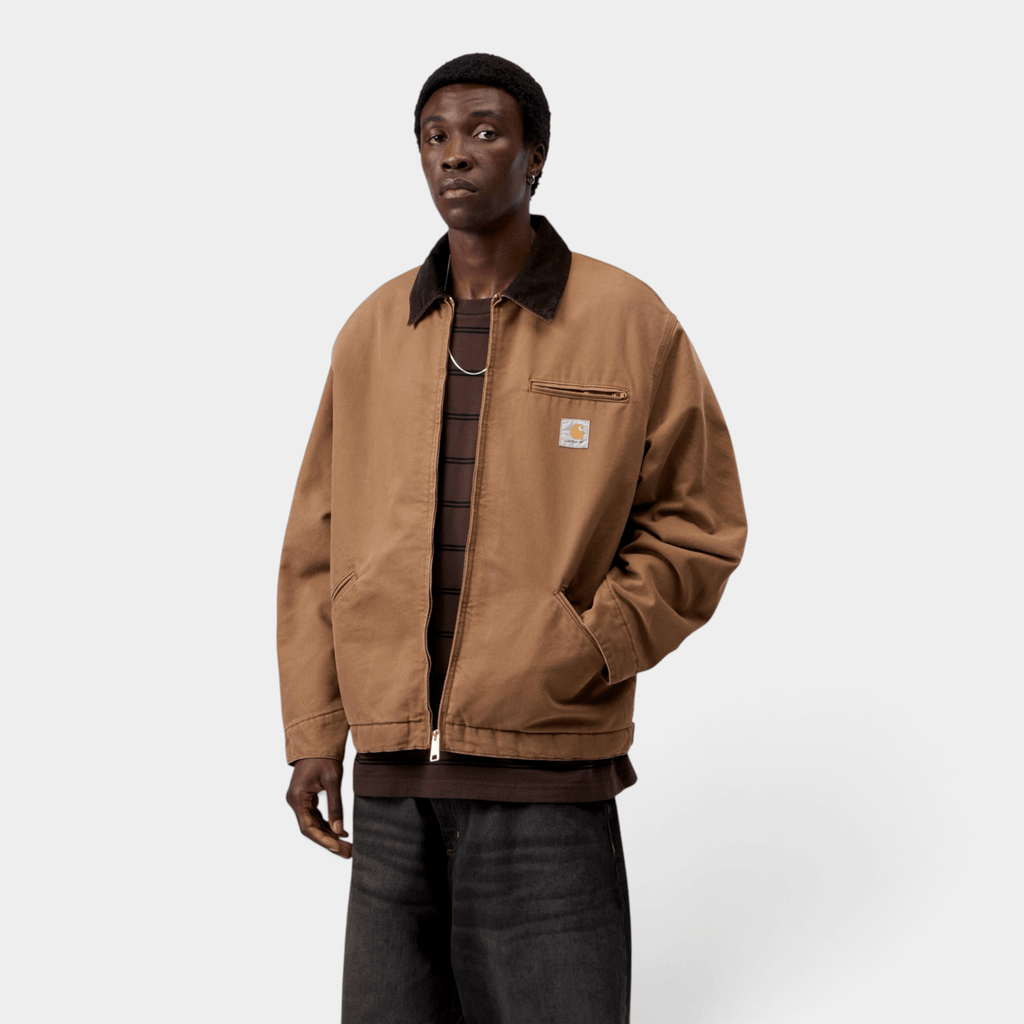 CARHARTT WIP - Carhartt Wip Giubbino OG Detroit imbottito - Tabacco washed/2 - Hubert Humangoods