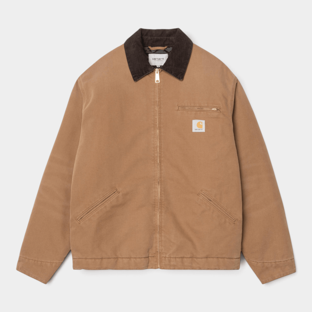 CARHARTT WIP - Carhartt Wip Giubbino OG Detroit imbottito - Tabacco washed/1 - Hubert Humangoods