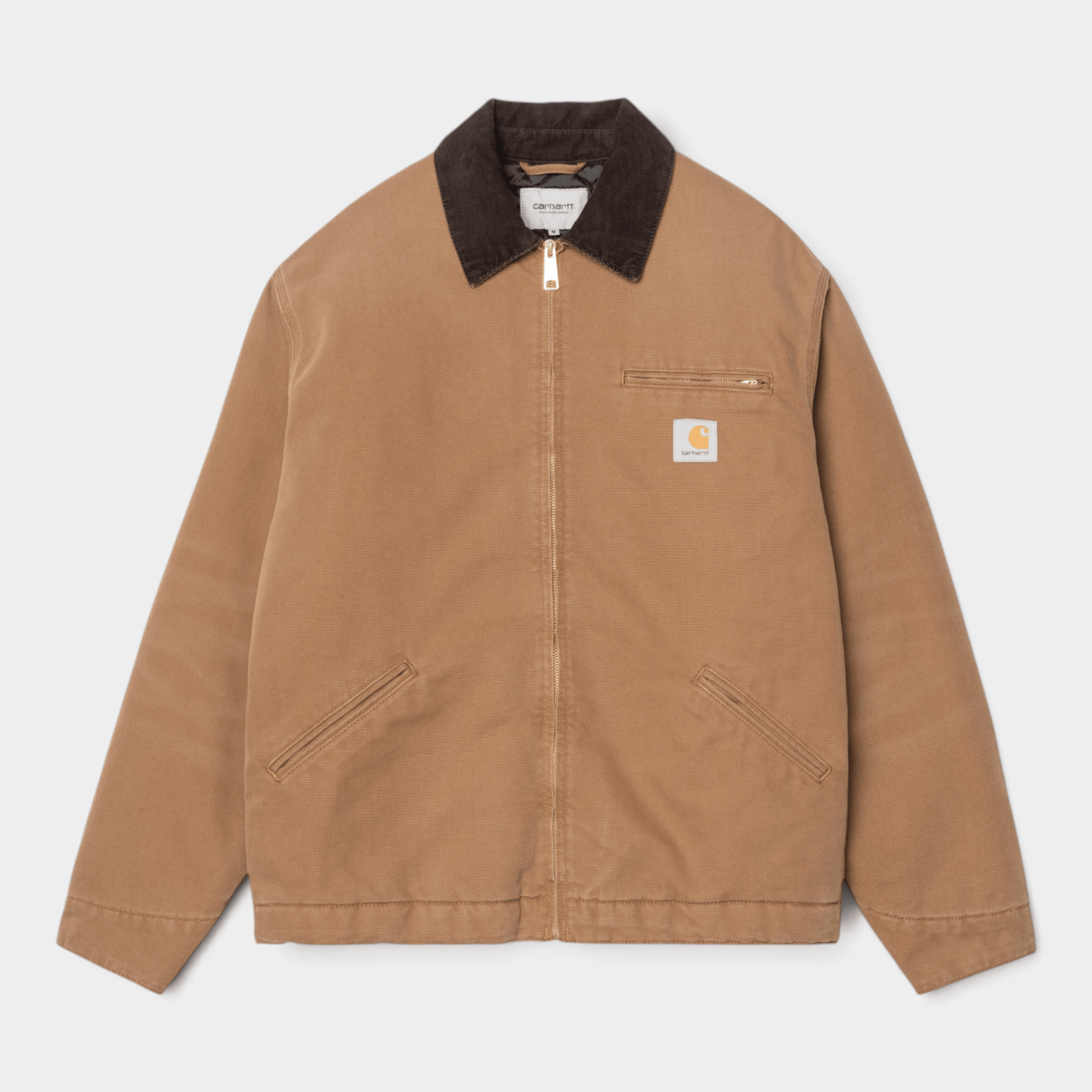 CARHARTT WIP - Carhartt Wip Giubbino OG Detroit imbottito - Tabacco washed/1 - Hubert Humangoods