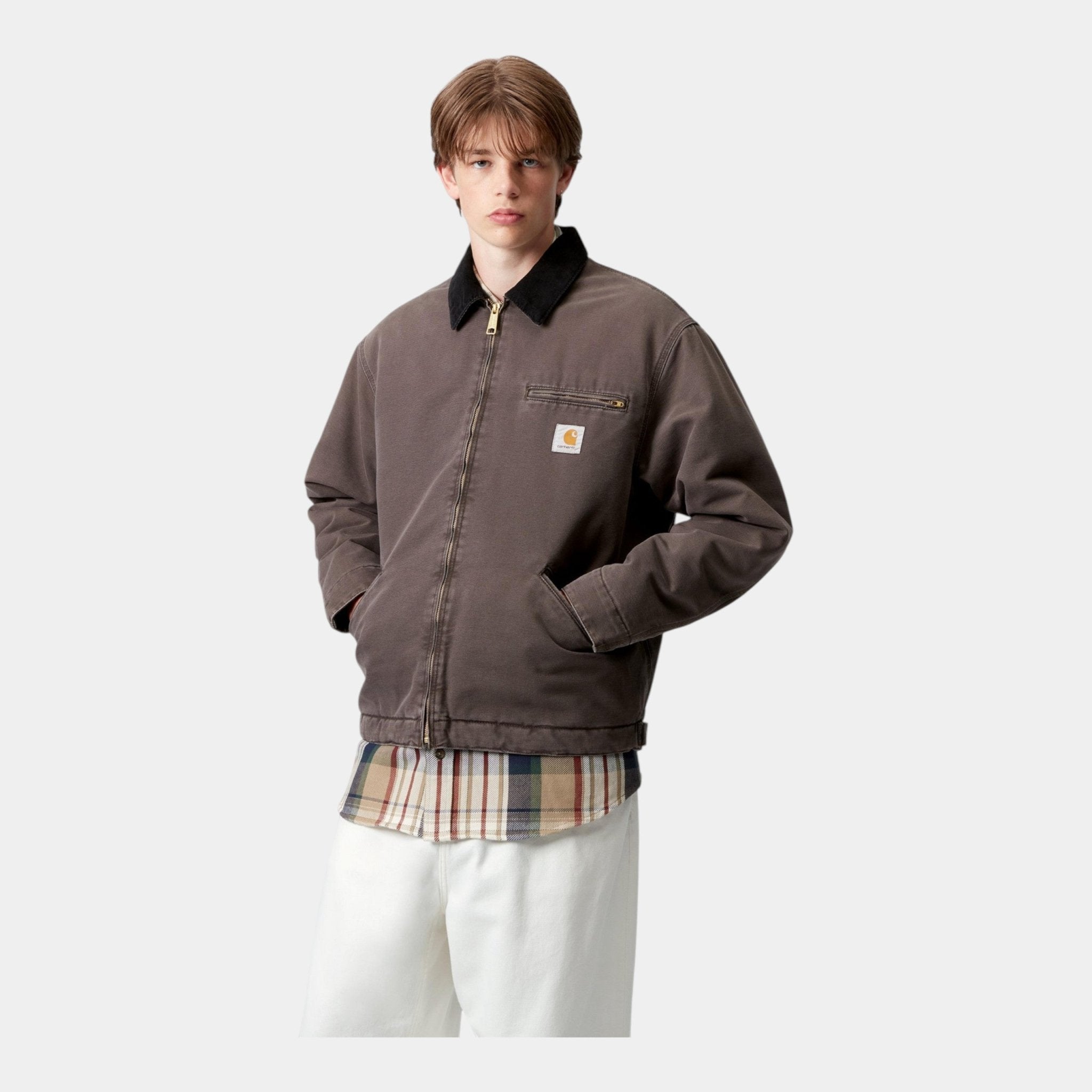 CARHARTT WIP Carhartt Wip Giubbino Og Detroit - Tabacco - Hubert Humangoods