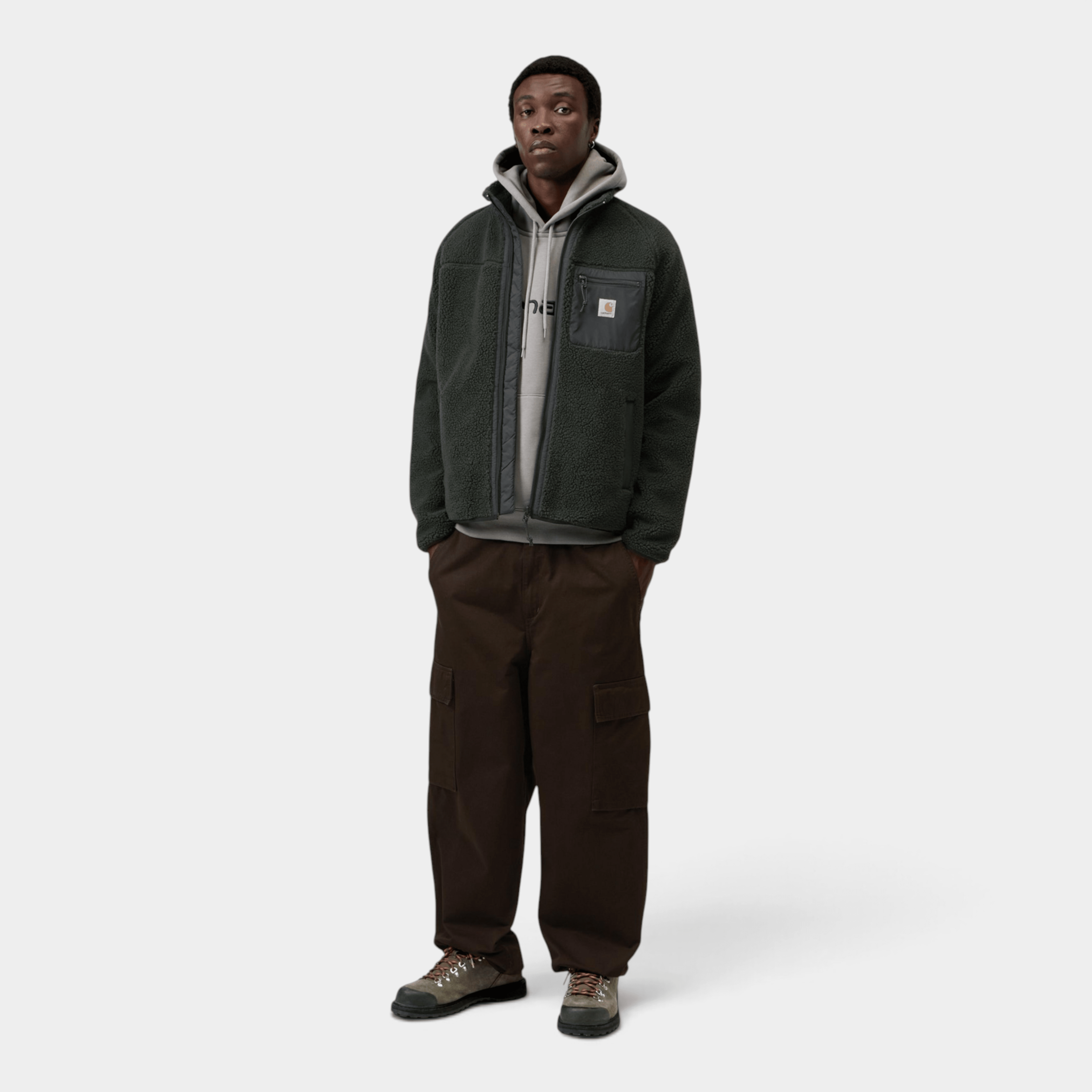 CARHARTT WIP - Carhartt Wip Giubbino Prentis Liner - Verde/3 - Hubert Humangoods