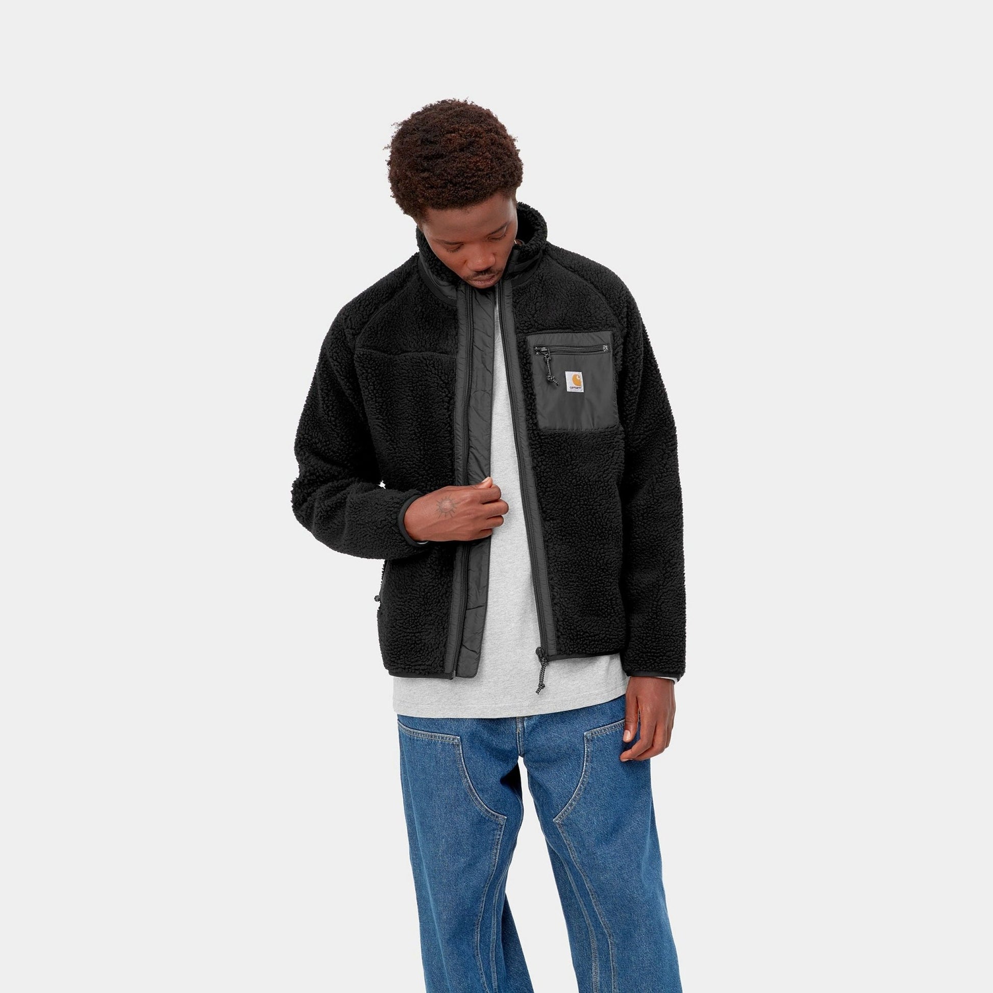 CARHARTT WIP Carhartt Wip Giubbino Prentis - Nero - Hubert Humangoods