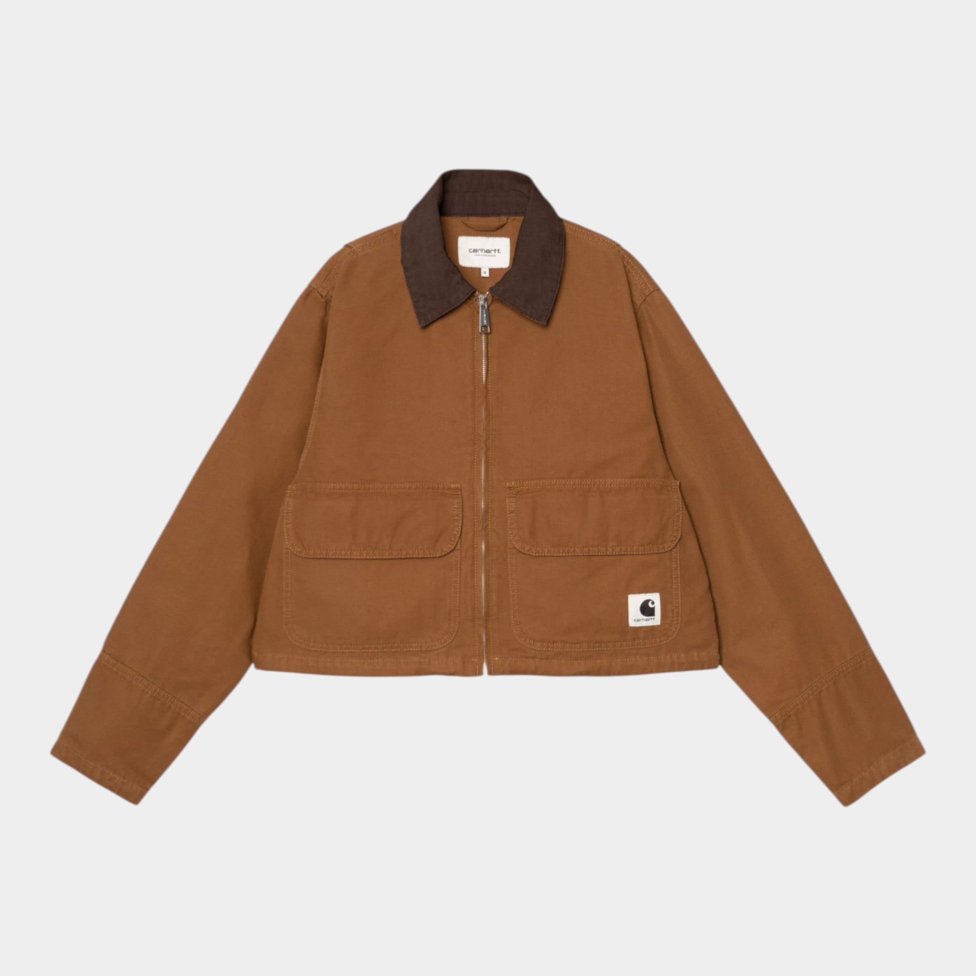 CARHARTT WIP - Carhartt Wip Giubbino W Prescott - Marrone/1 - Hubert Humangoods