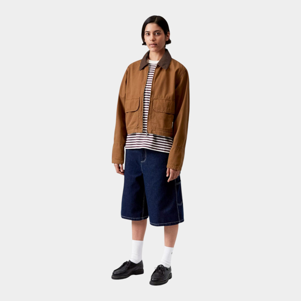 CARHARTT WIP - Carhartt Wip Giubbino W Prescott - Marrone/5 - Hubert Humangoods