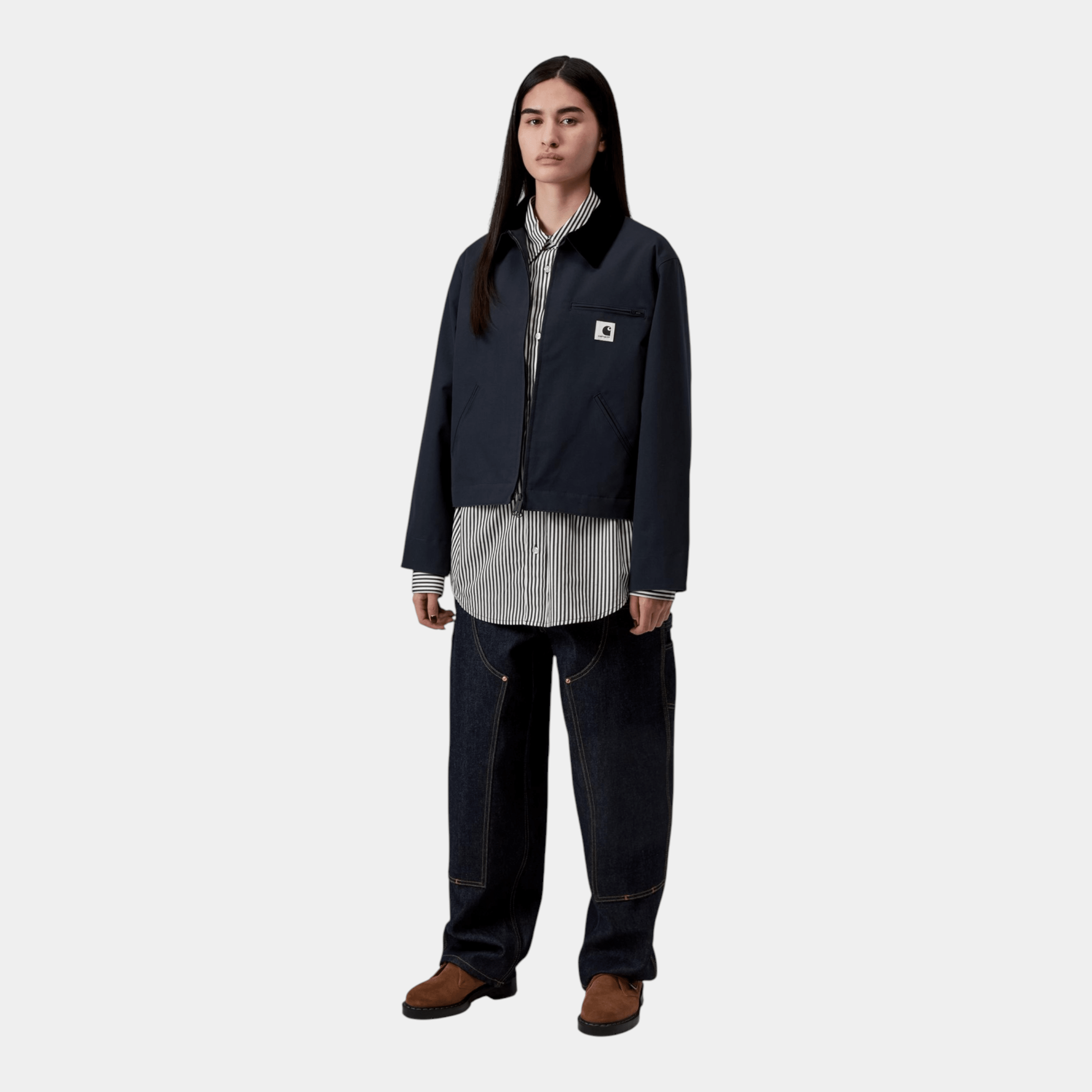 CARHARTT WIP - Carhartt Wip Giubbotto W' Newkirk Summer - Blu/3 - Hubert Humangoods