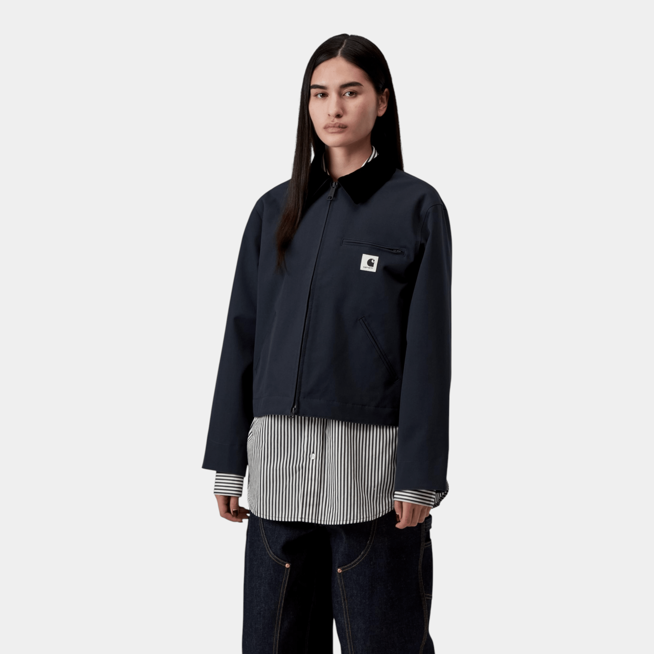 CARHARTT WIP - Carhartt Wip Giubbotto W' Newkirk Summer - Blu/5 - Hubert Humangoods