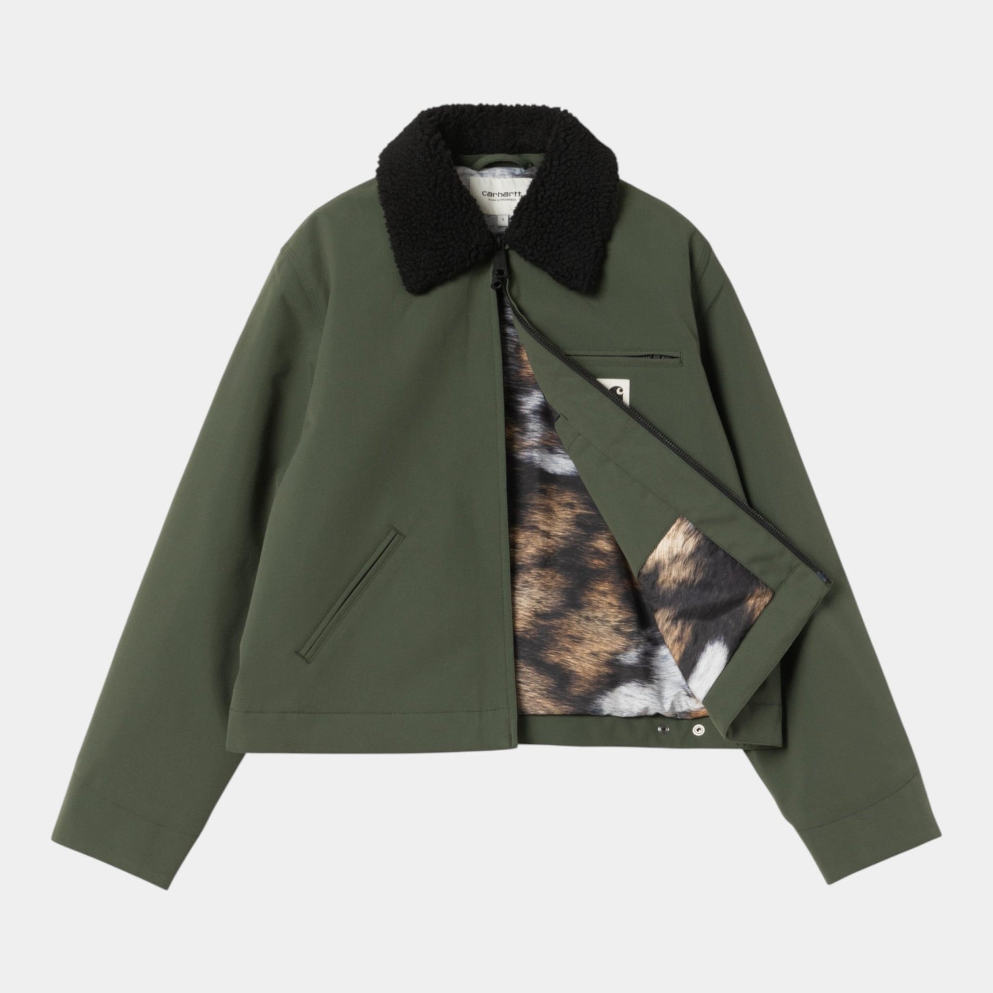 CARHARTT WIP Carhartt Wip Giubbotto W' Newkirk - Verde - Hubert Humangoods