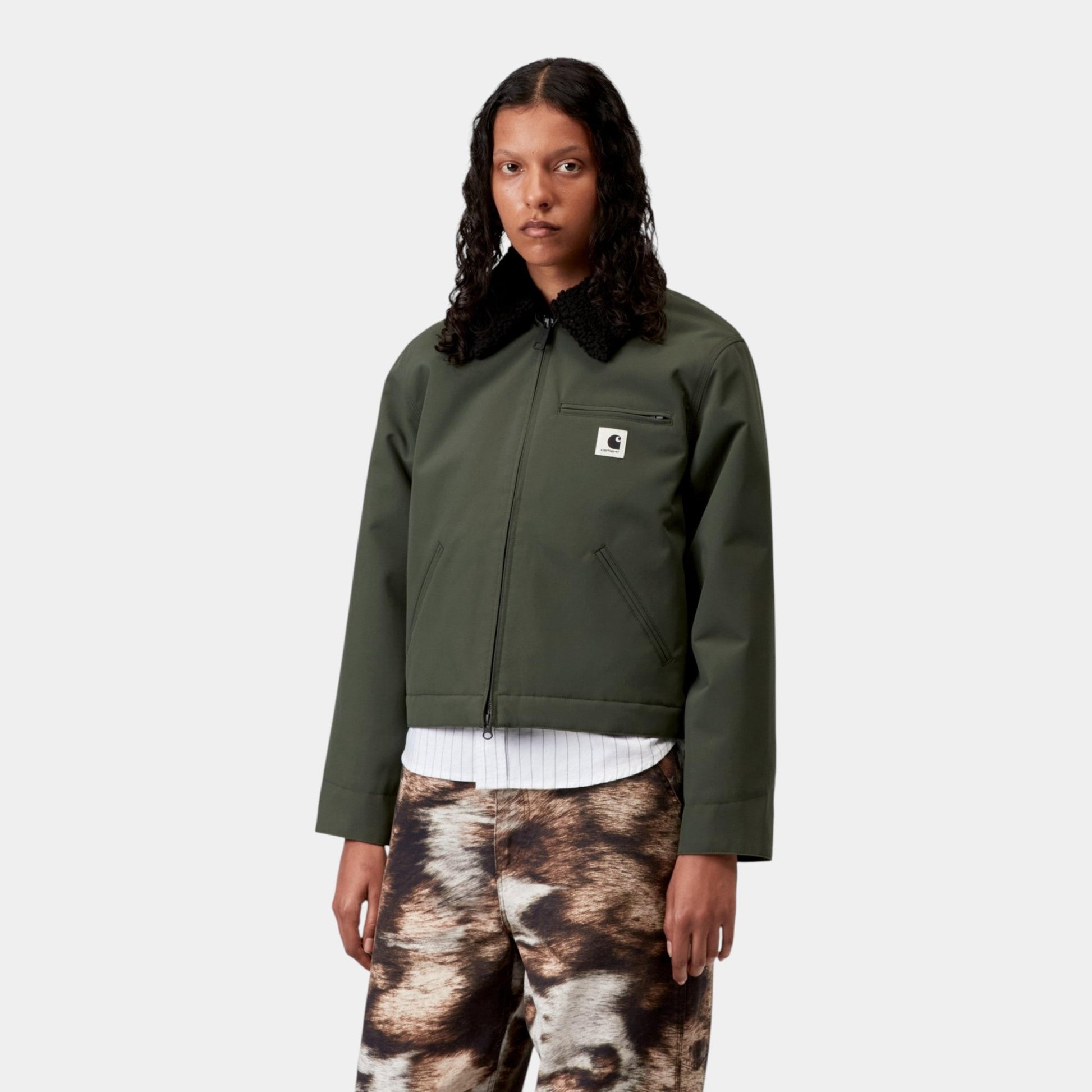 CARHARTT WIP Carhartt Wip Giubbotto W' Newkirk - Verde - Hubert Humangoods