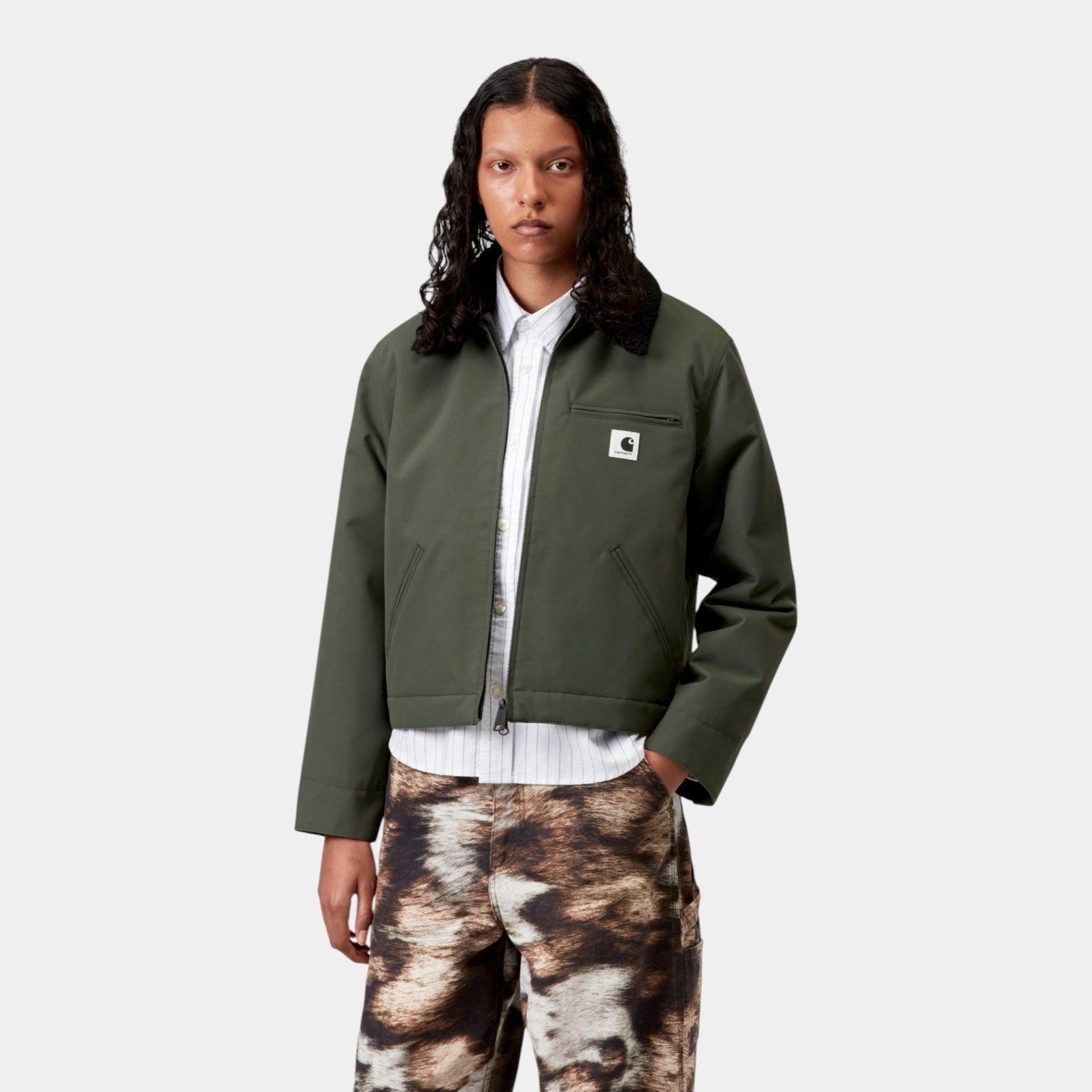 CARHARTT WIP Carhartt Wip Giubbotto W' Newkirk - Verde - Hubert Humangoods