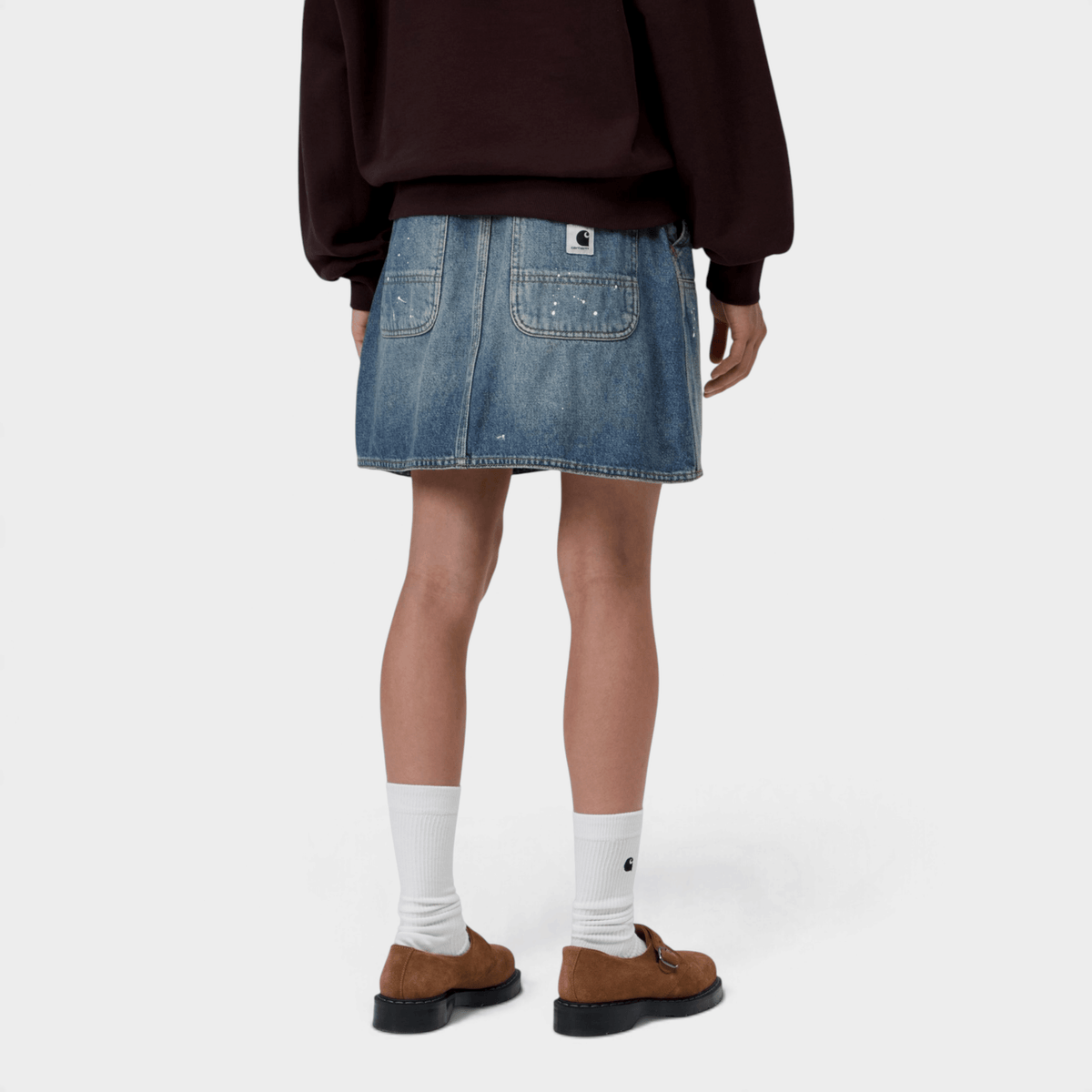 CARHARTT WIP - Carhartt Wip Gonna W' Maeve effetto splatter - Denim/5 - Hubert Humangoods