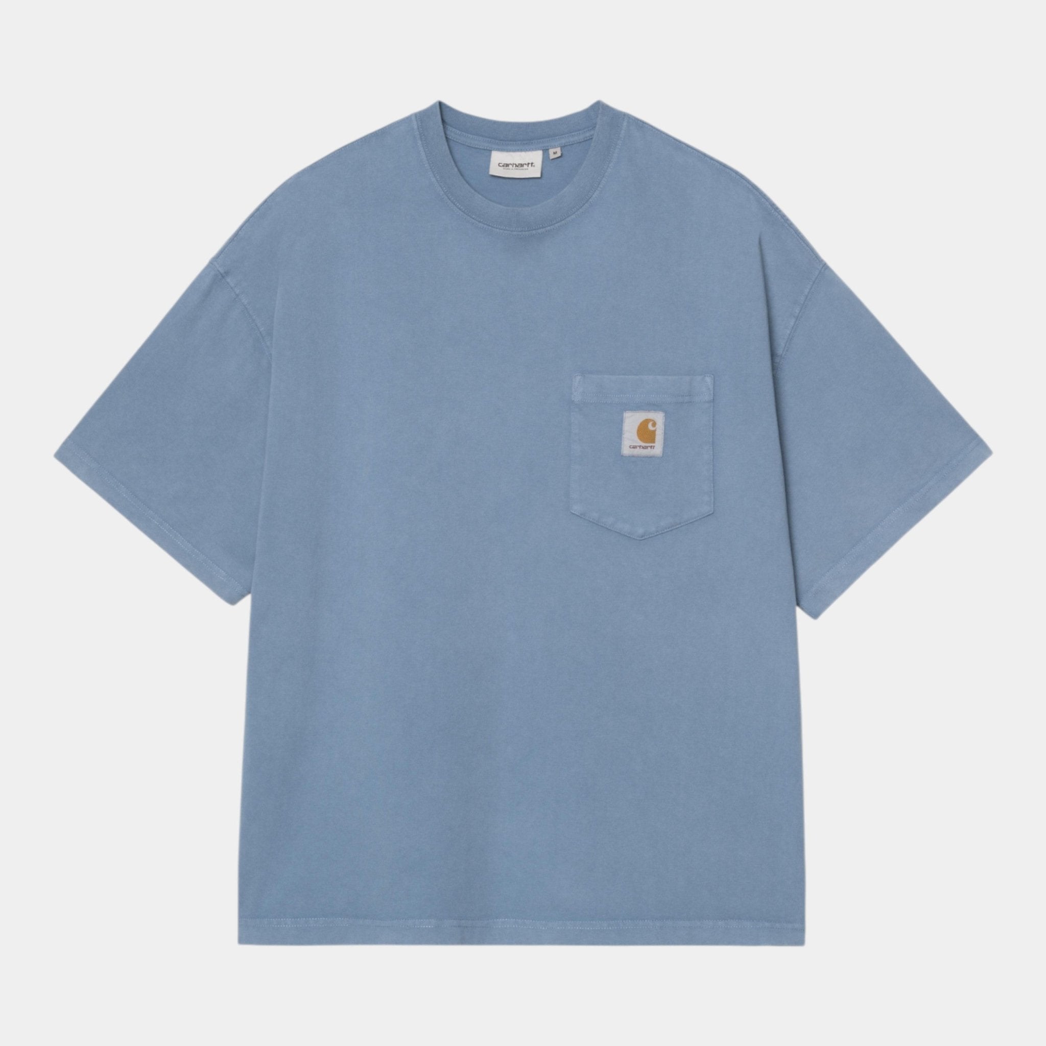 CARHARTT WIP Carhartt Wip Hudson Pocket T-shirt - Azzurro - Hubert Humangoods