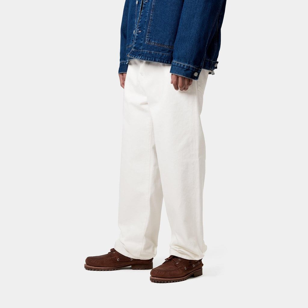 CARHARTT WIP Carhartt Wip Jeans Aaron - Bianco - Hubert Humangoods