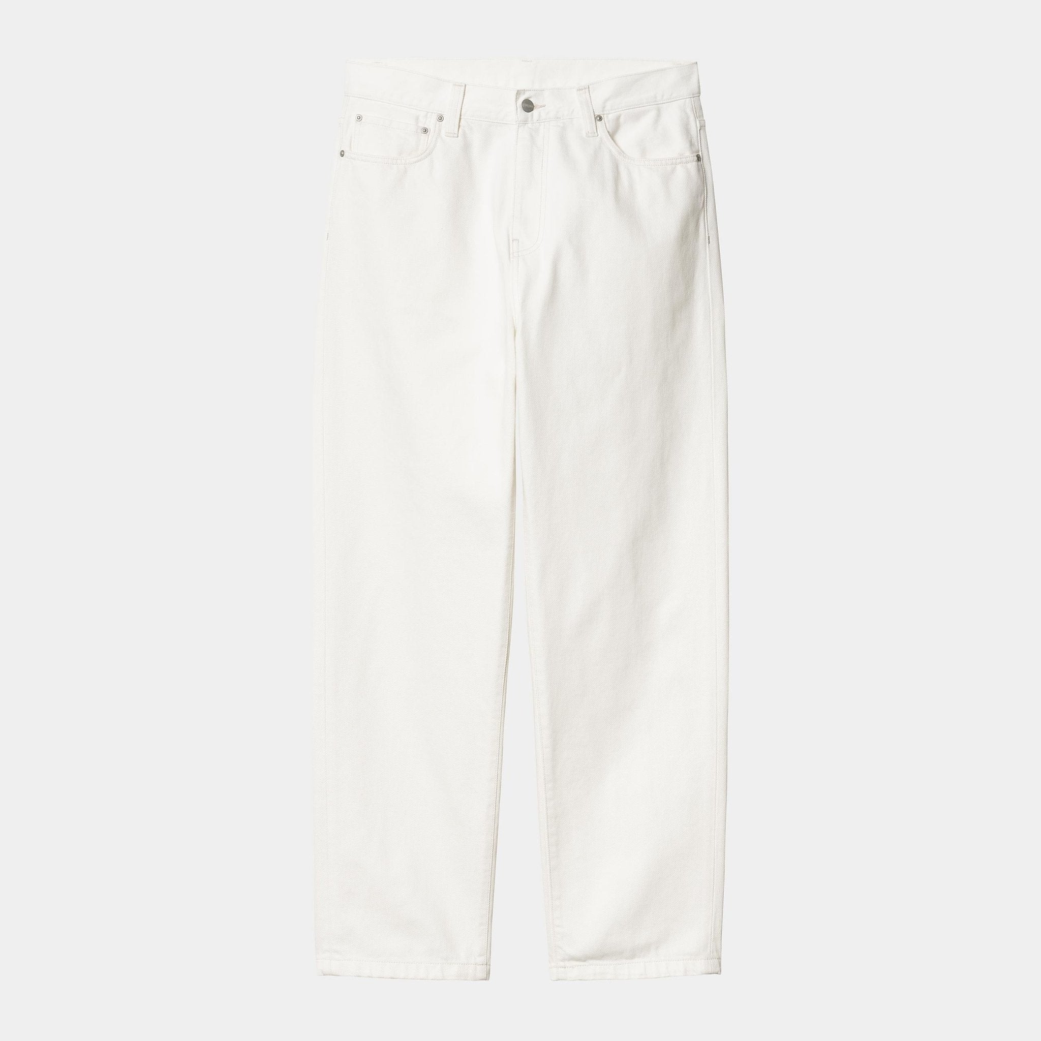 CARHARTT WIP Carhartt Wip Jeans Aaron - Bianco - Hubert Humangoods