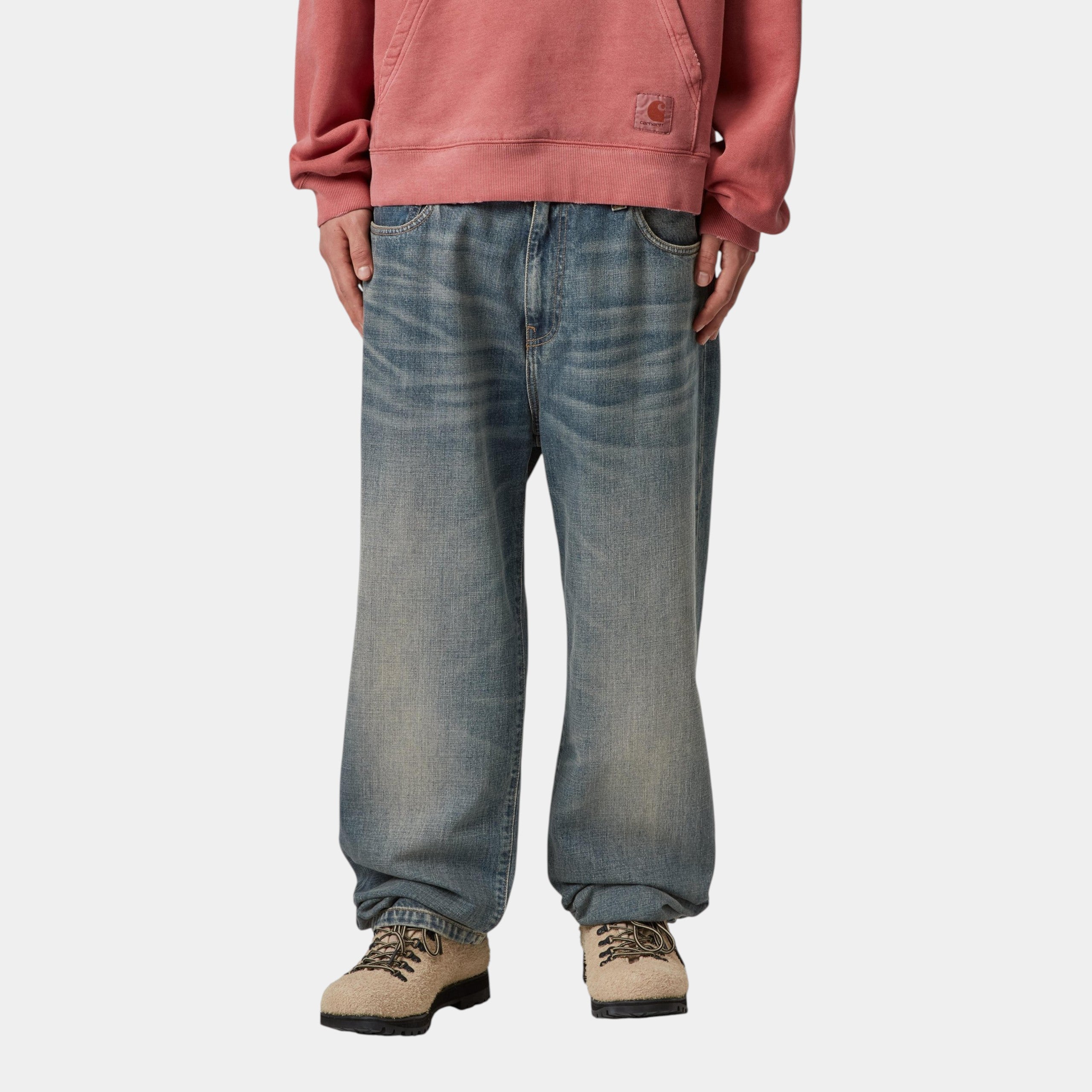 CARHARTT WIP - Carhartt Wip Jeans Aaron - Denim sabbiato/2 - Hubert Humangoods