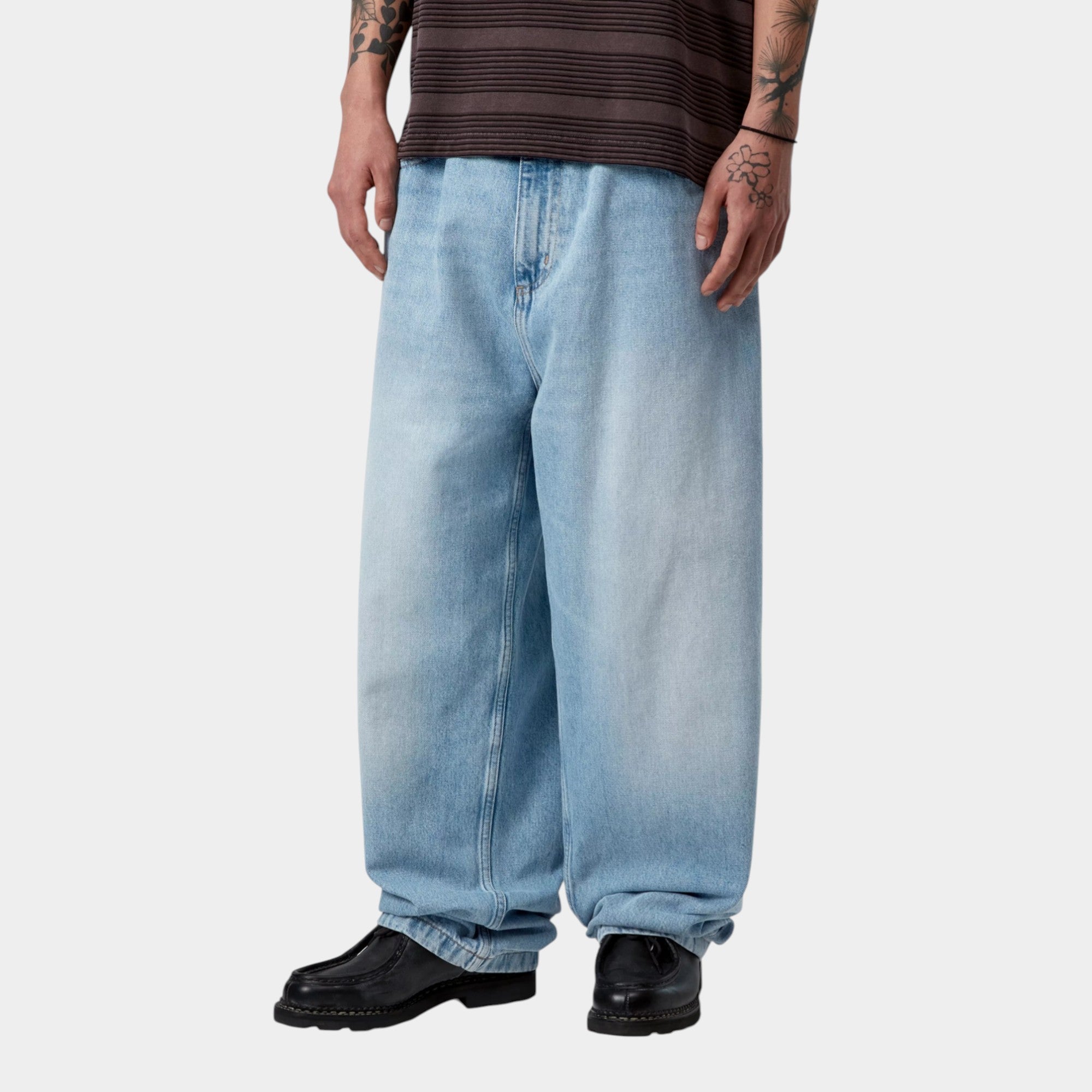 CARHARTT WIP - Carhartt Wip Jeans Brandon - Denim chiaro/2 - Hubert Humangoods