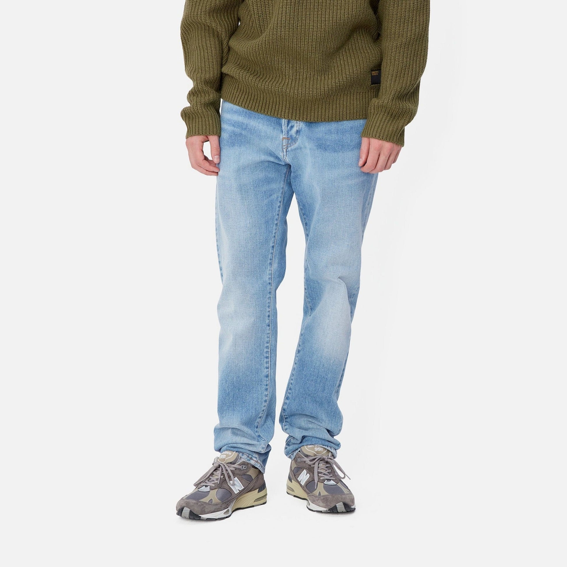 CARHARTT WIP Carhartt Wip Jeans Klondike - Blue Chiaro - Hubert Humangoods