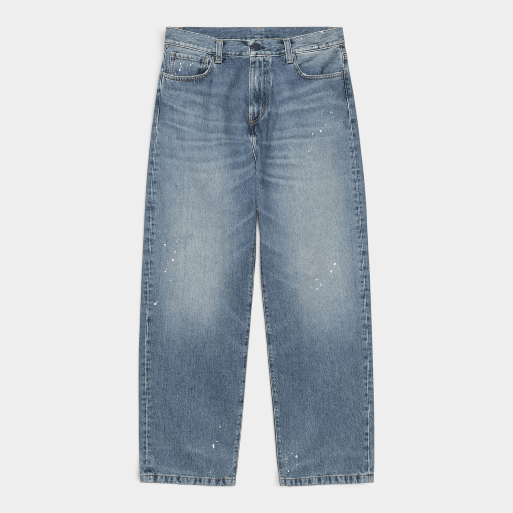 CARHARTT WIP - Carhartt Wip Jeans Landon effetto destroy splatter - Denim lavato/1 - Hubert Humangoods