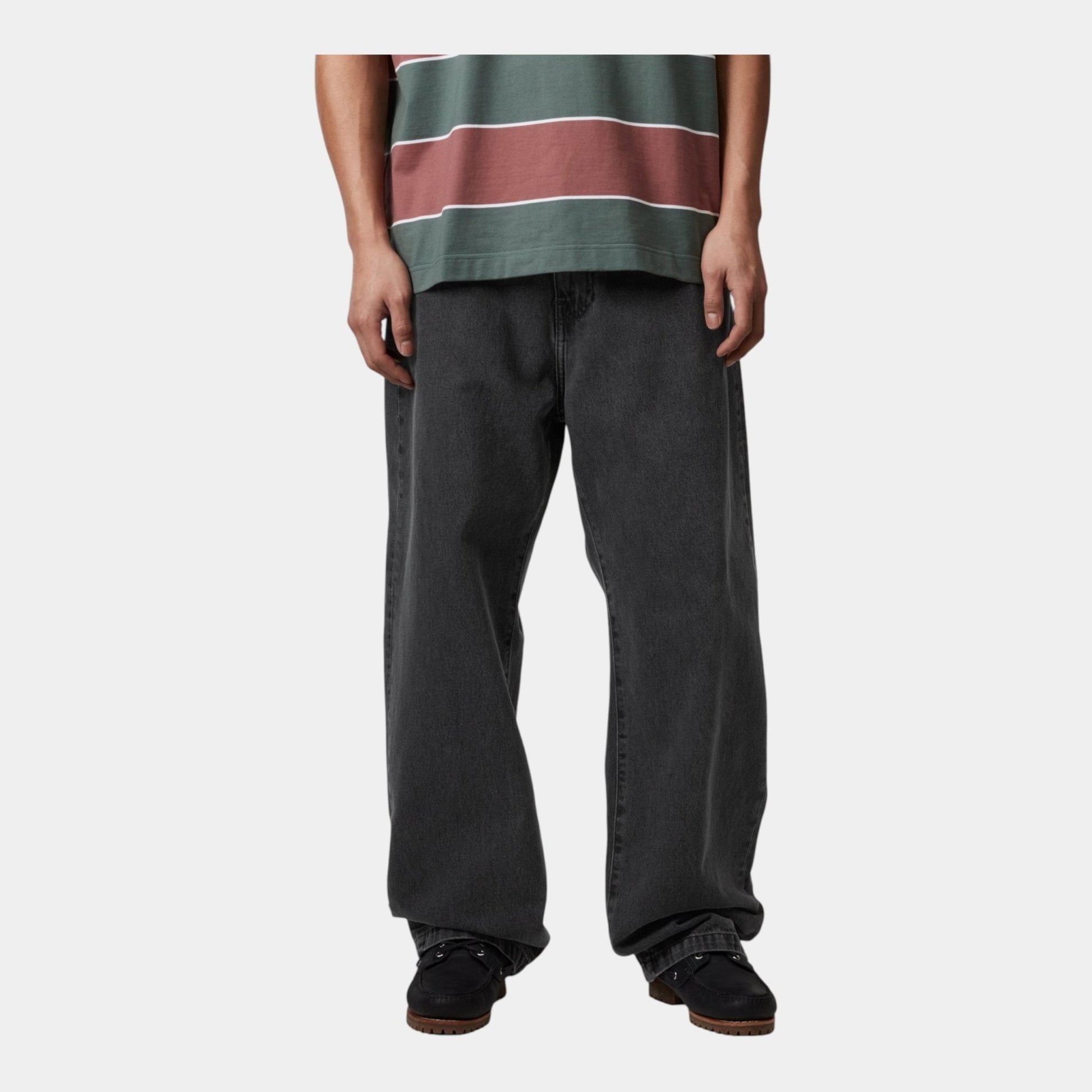 CARHARTT WIP Carhartt Wip Jeans Landon - Nero Heavy stone wash - Hubert Humangoods