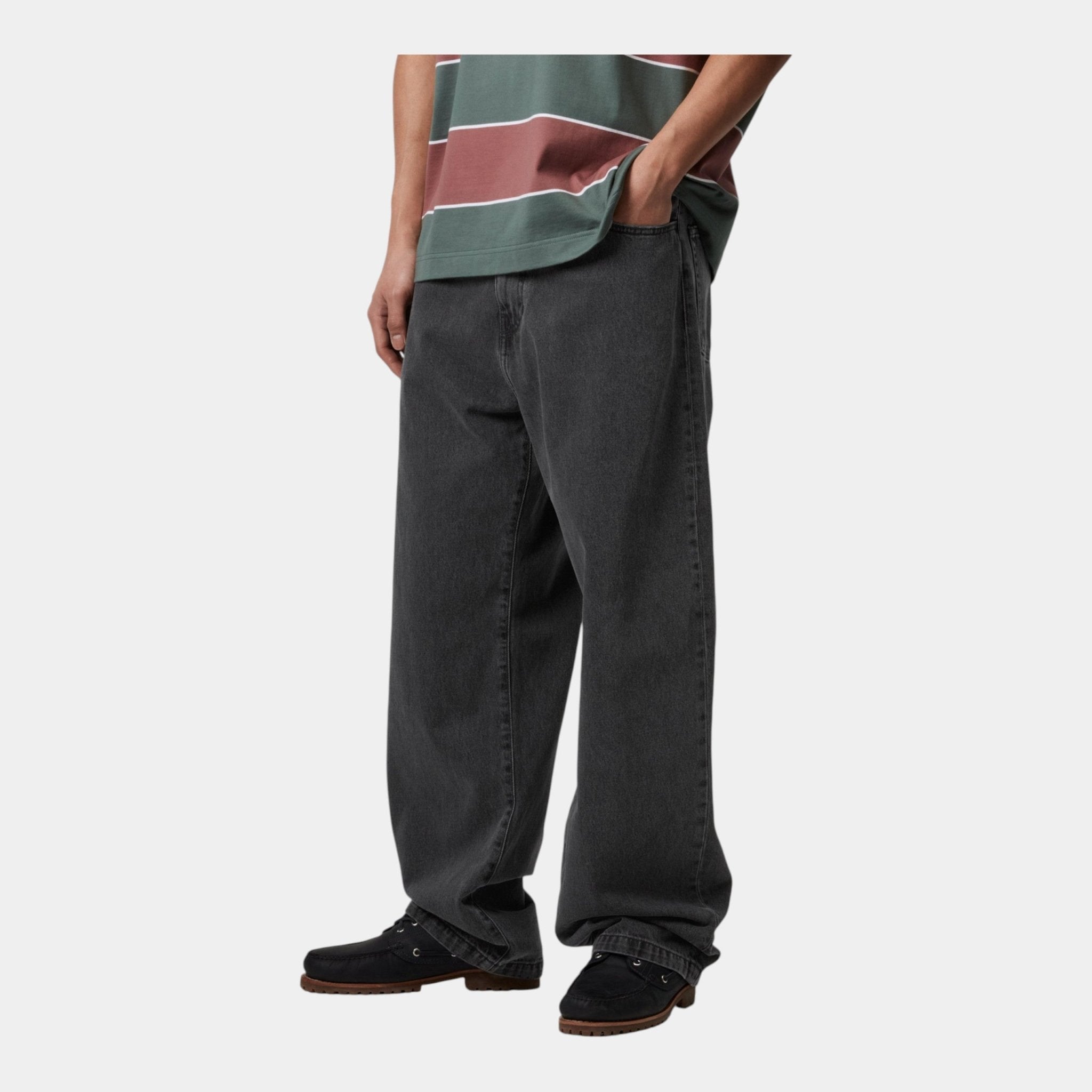 CARHARTT WIP Carhartt Wip Jeans Landon - Nero Heavy stone wash - Hubert Humangoods