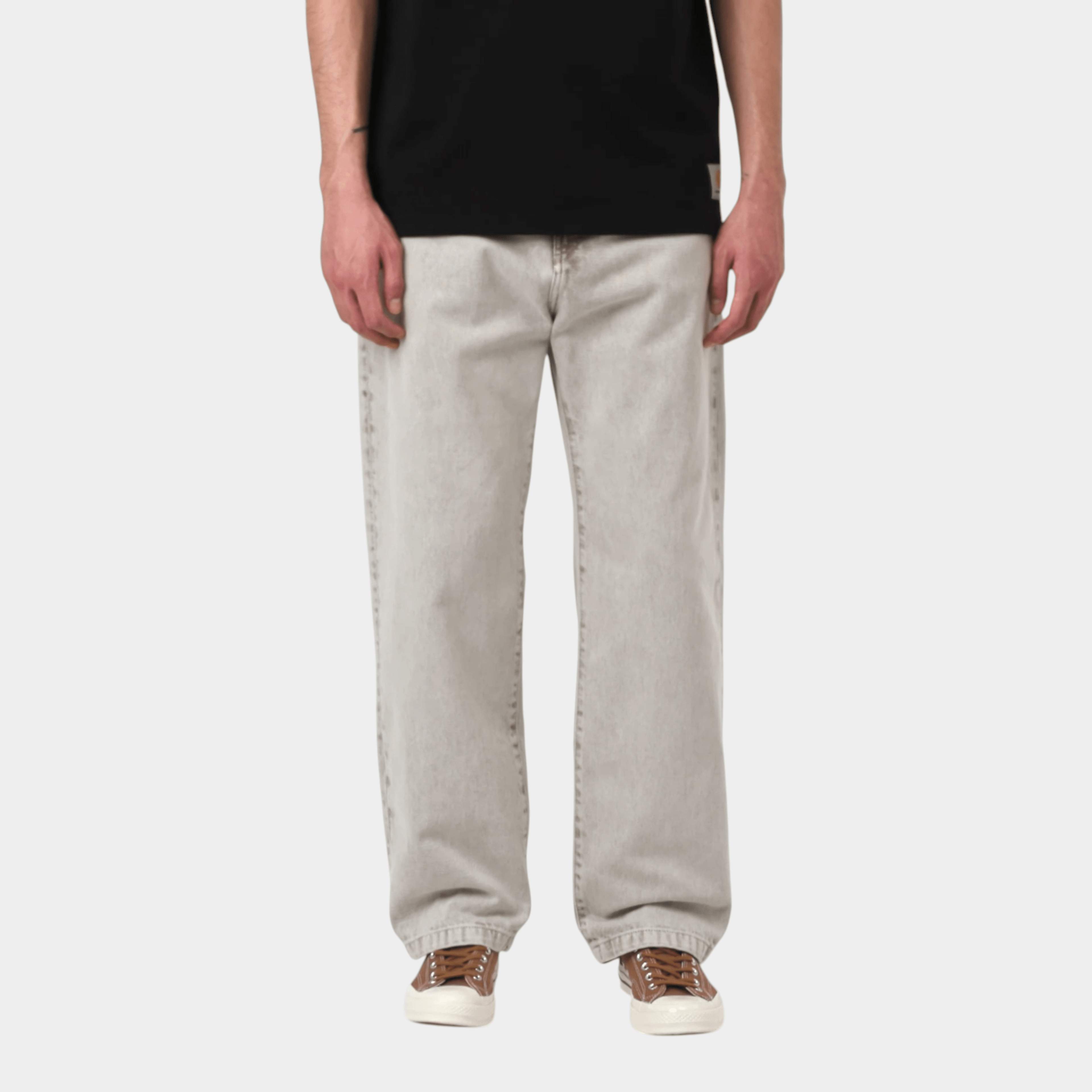 CARHARTT WIP - Carhartt Wip Jeans Landon - Verde Chalk wash/2 - Hubert Humangoods