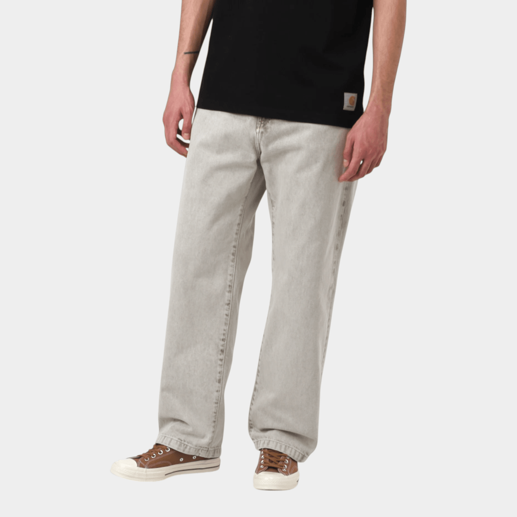 CARHARTT WIP - Carhartt Wip Jeans Landon - Verde Chalk wash/3 - Hubert Humangoods