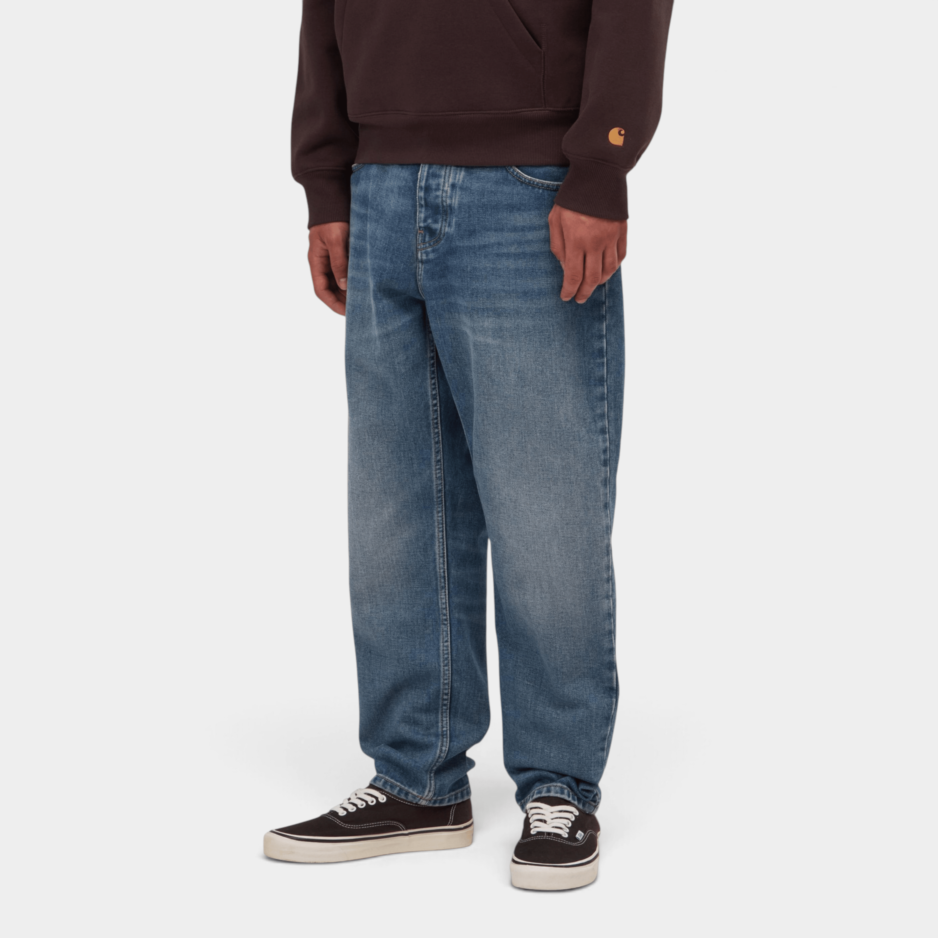 CARHARTT WIP - Carhartt Wip Jeans Newel - Blue dark used/2 - Hubert Humangoods