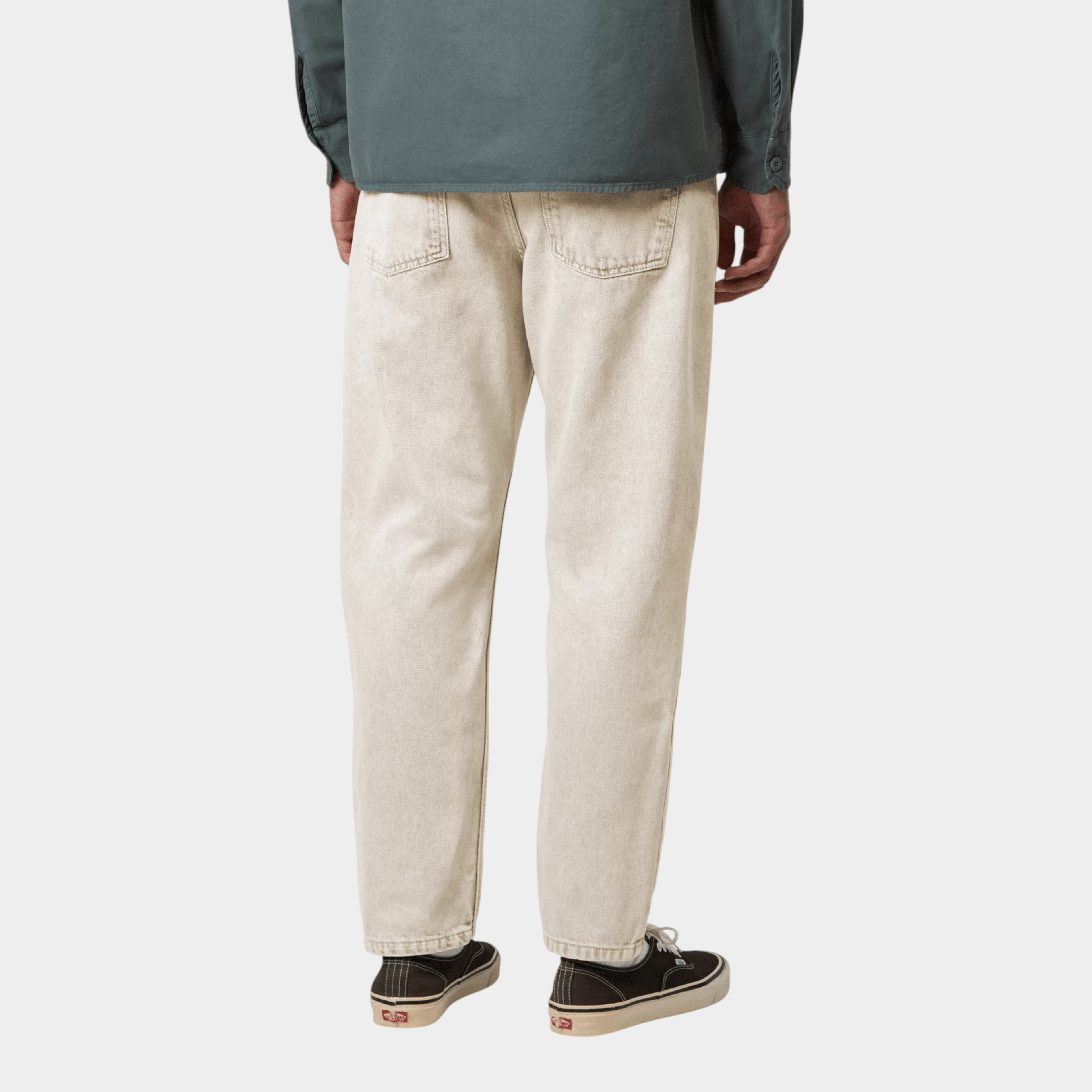 CARHARTT WIP - Carhartt Wip Jeans Newel - Denim Verde slavato/4 - Hubert Humangoods