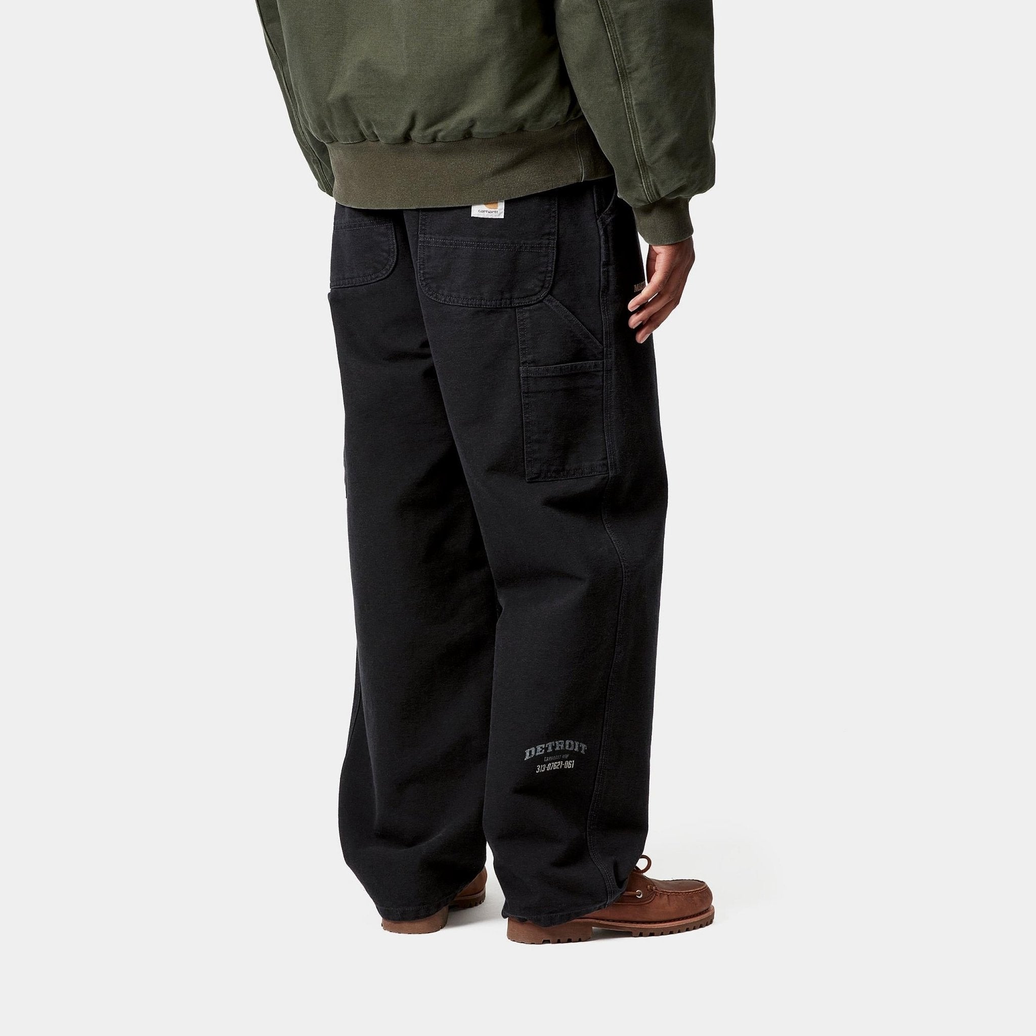 CARHARTT WIP Carhartt Wip Jeans OG Single Knee Graphic - Nero - Hubert Humangoods