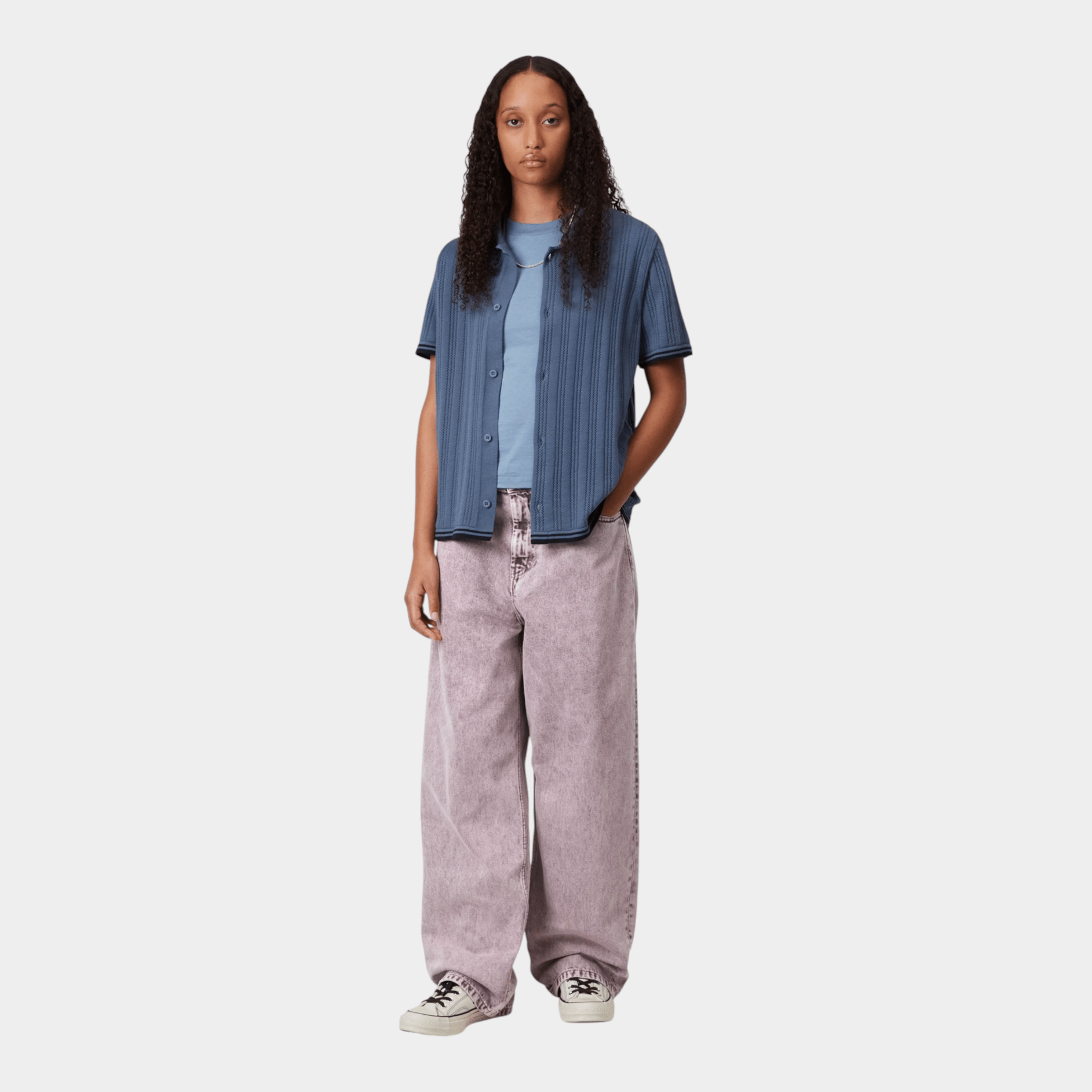 CARHARTT WIP - Carhartt Wip Jeans W' Brandon - Rosa lavato/5 - Hubert Humangoods