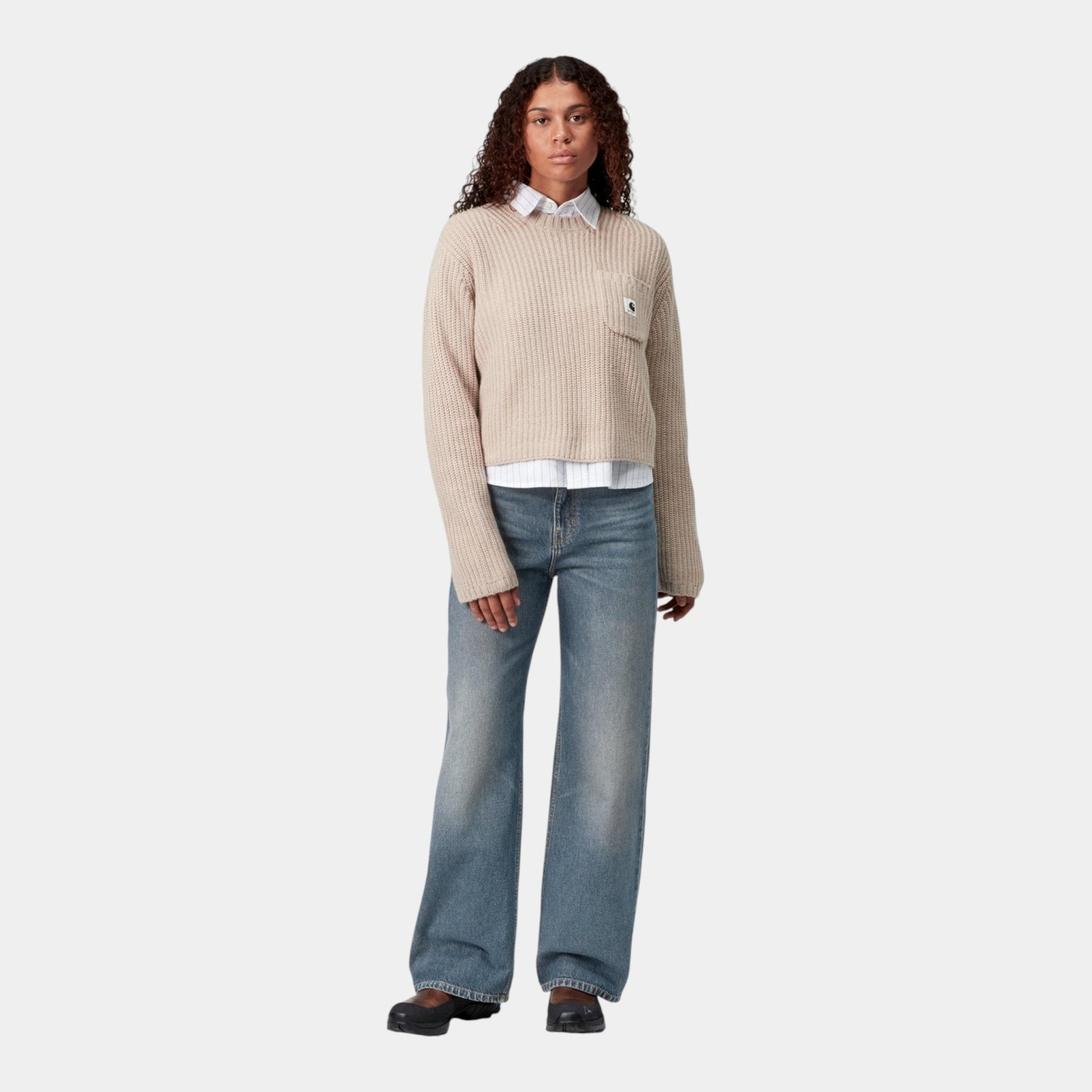 CARHARTT WIP Carhartt Wip Jeans W' Jane - Blue Dark used - Hubert Humangoods