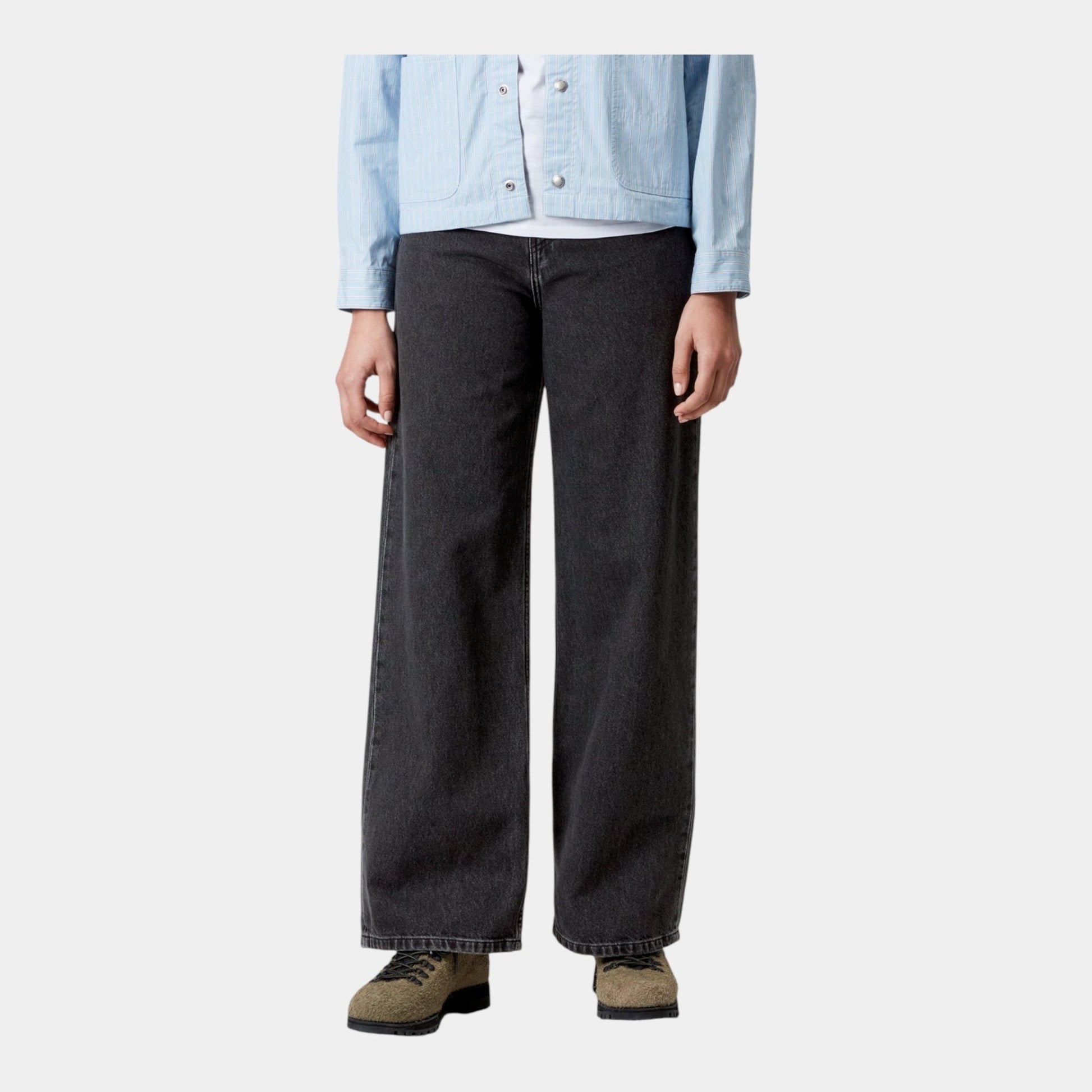 CARHARTT WIP Carhartt Wip Jeans W' Jane - Nero Heavy stone wash - Hubert Humangoods