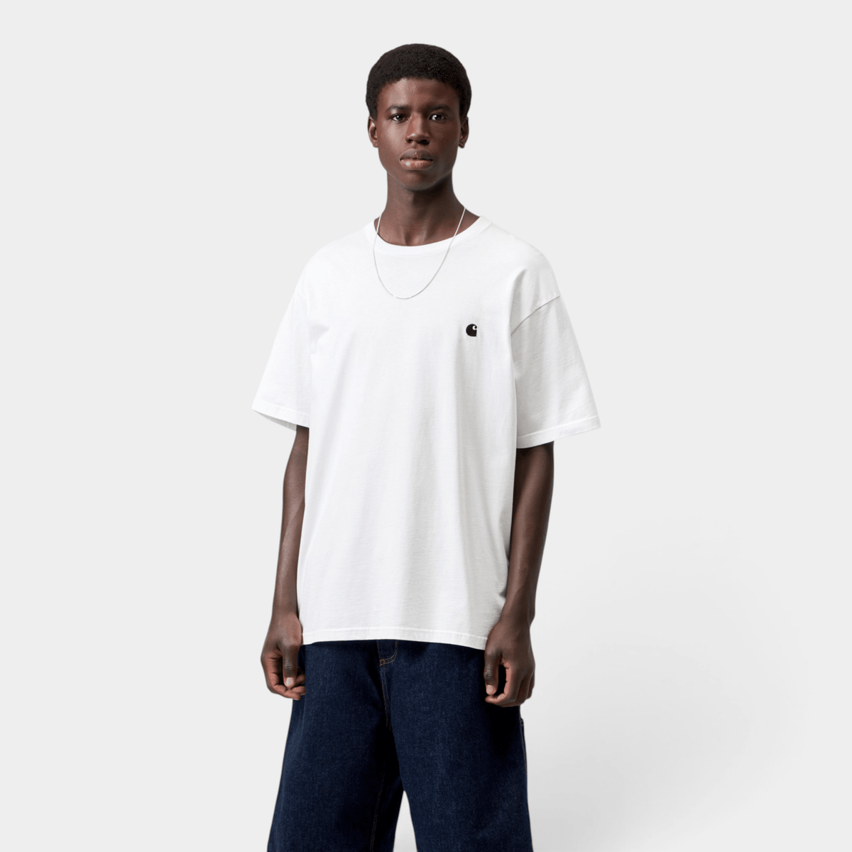 CARHARTT WIP - Carhartt Wip Madison T-shirt - Bianco/2 - Hubert Humangoods