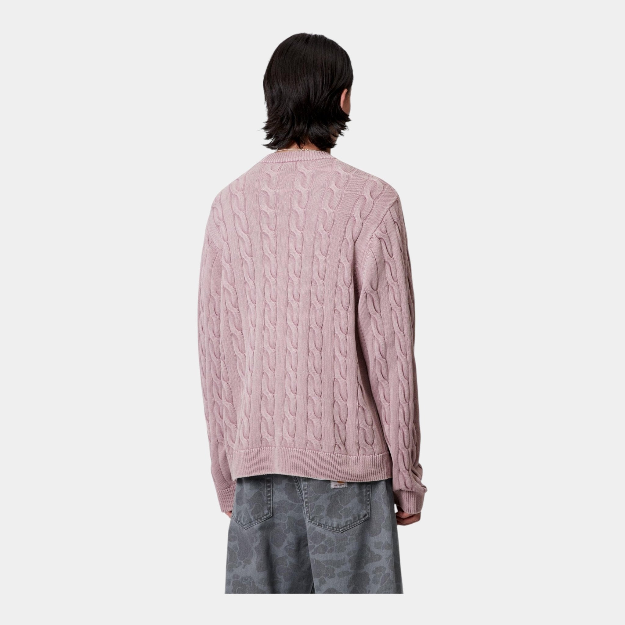 CARHARTT WIP Carhartt Wip Maglia Carter a trecce in cotone - Rosa - Hubert Humangoods