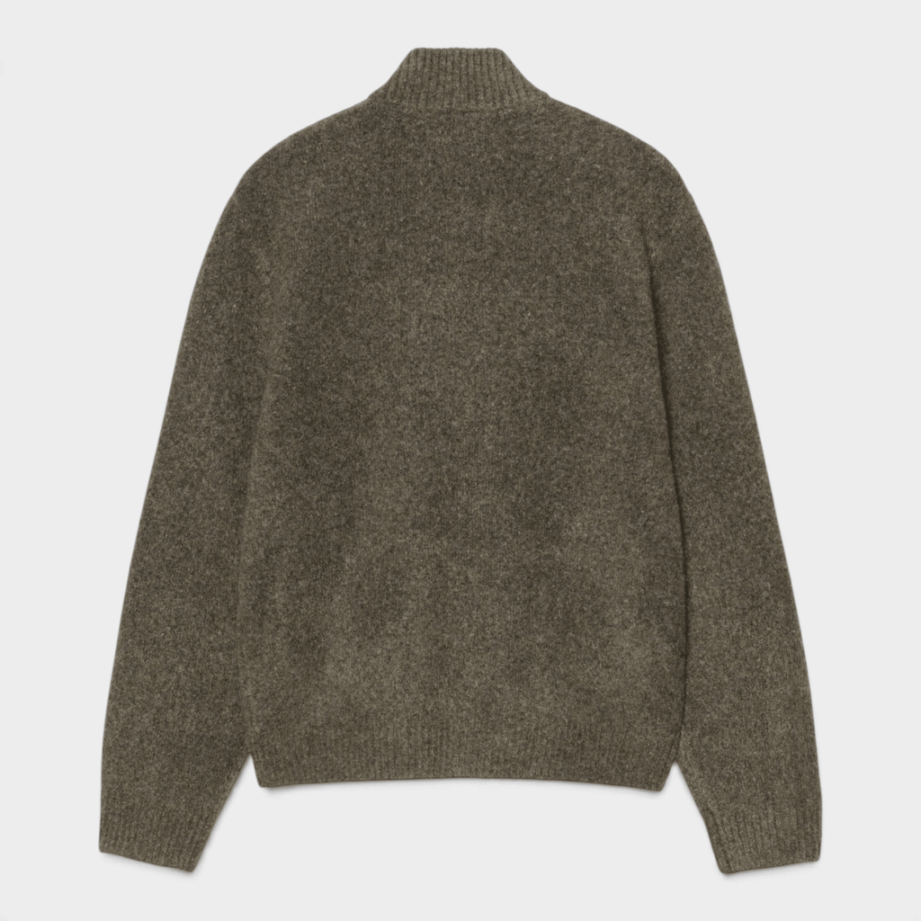 CARHARTT WIP - Carhartt Wip Maglia Curtis con zip - Militare/6 - Hubert Humangoods