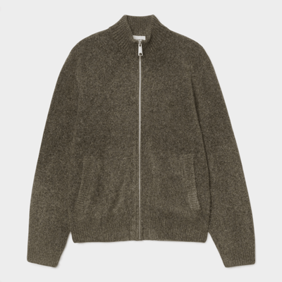 Carhartt Wip Maglia Curtis con zip - Militare